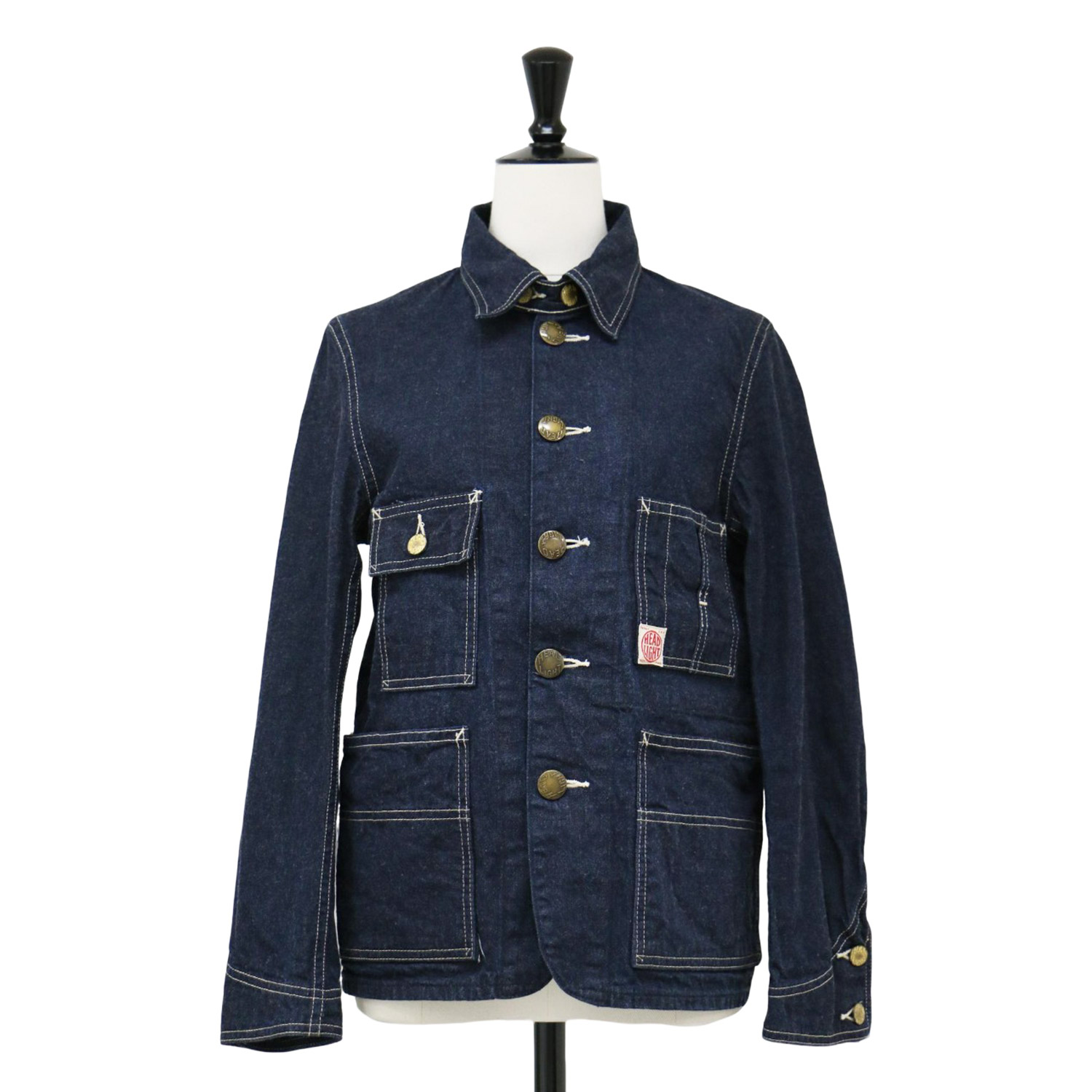 楽天市場】【中古】HEAD LIGHT | ヘッドライト 9.5oz.BLUE DENIM