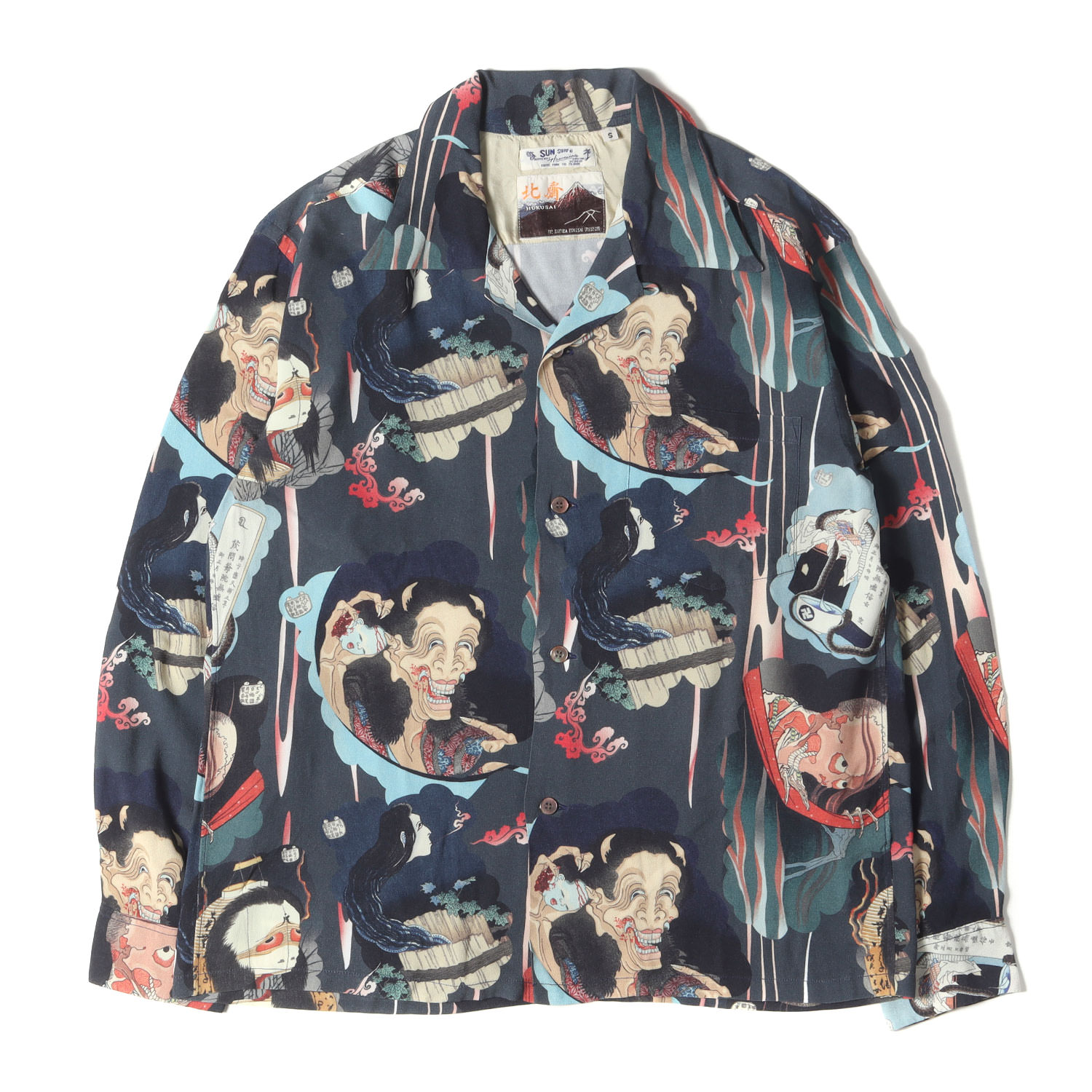 楽天市場】サンサーフ SUN SURF デュークカハナモク 長袖 レーヨン