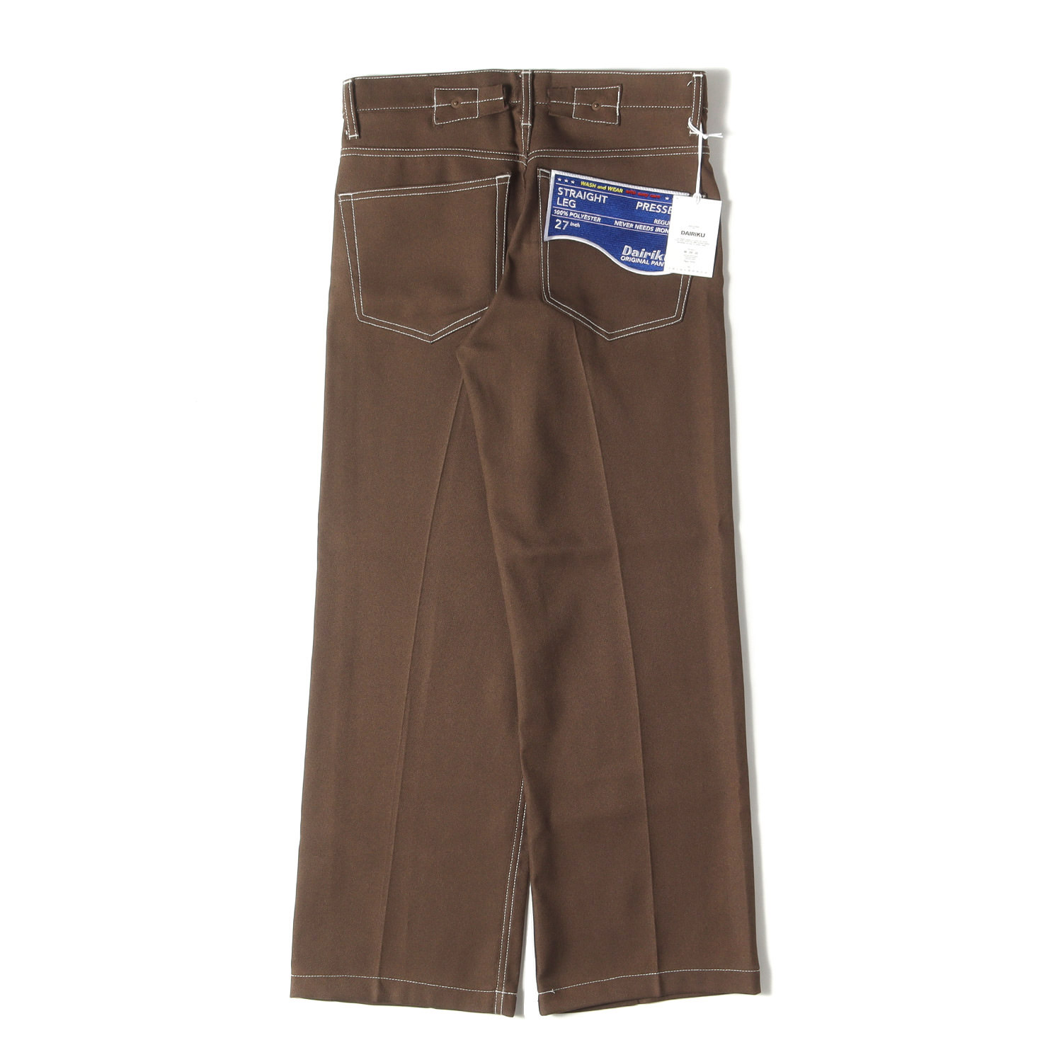 楽天市場】DAIRIKU ダイリク 22AW Slim Pressed Pants スリム