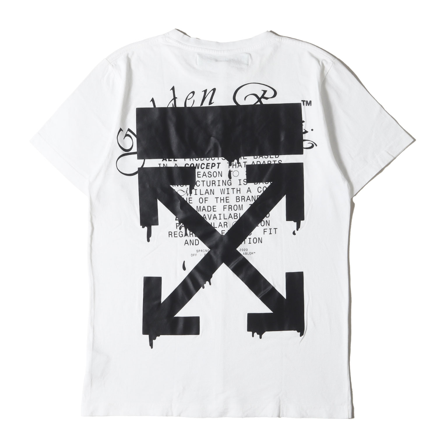 【OFF‐WHITE】l Arrow T-Shirt 関税送料込 楽天市場】OFF-WHITE(オフホワイト) サイズ:S Arrow L/S T-Shirt
