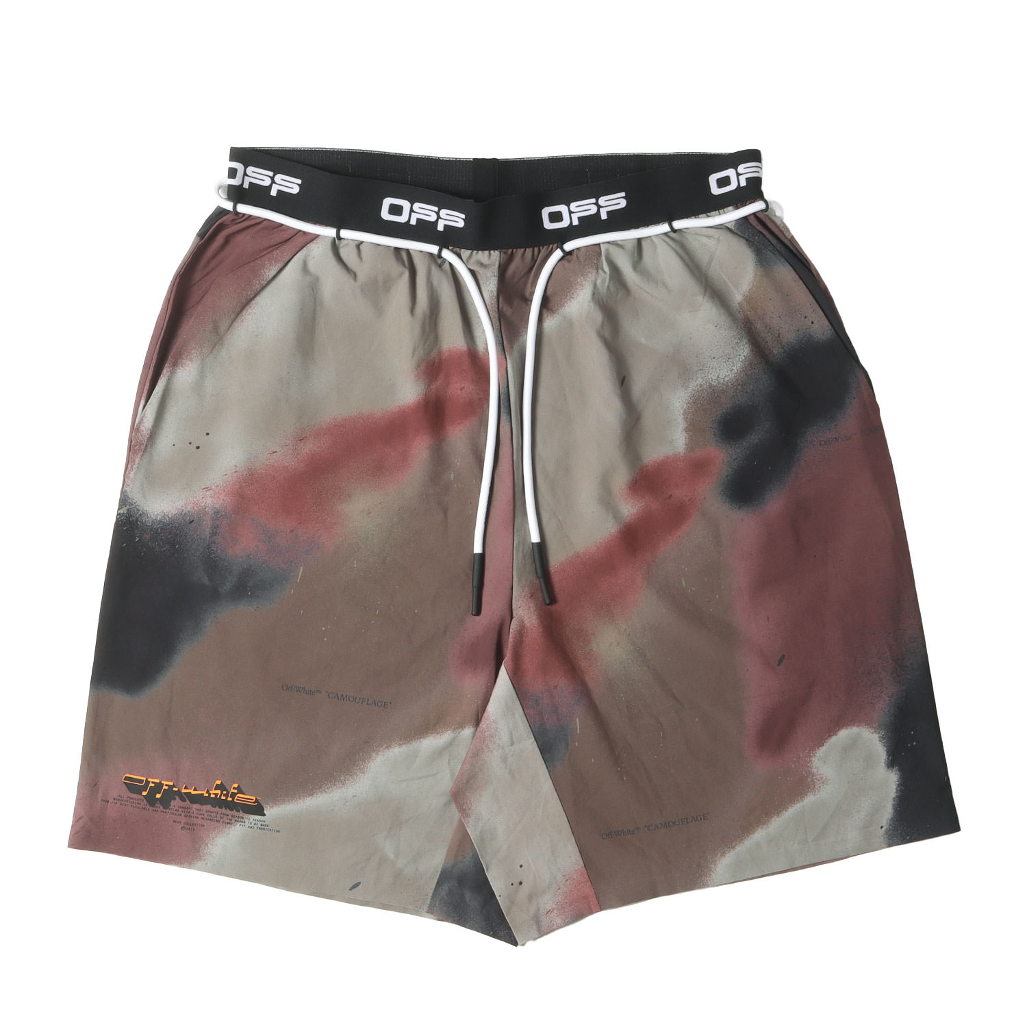 新品未使用★オフホワイト・アローロゴデザイン スイムパンツ(M) 楽天市場】オフホワイト OFF-WHITE メンズ パンツ ハーフパンツ