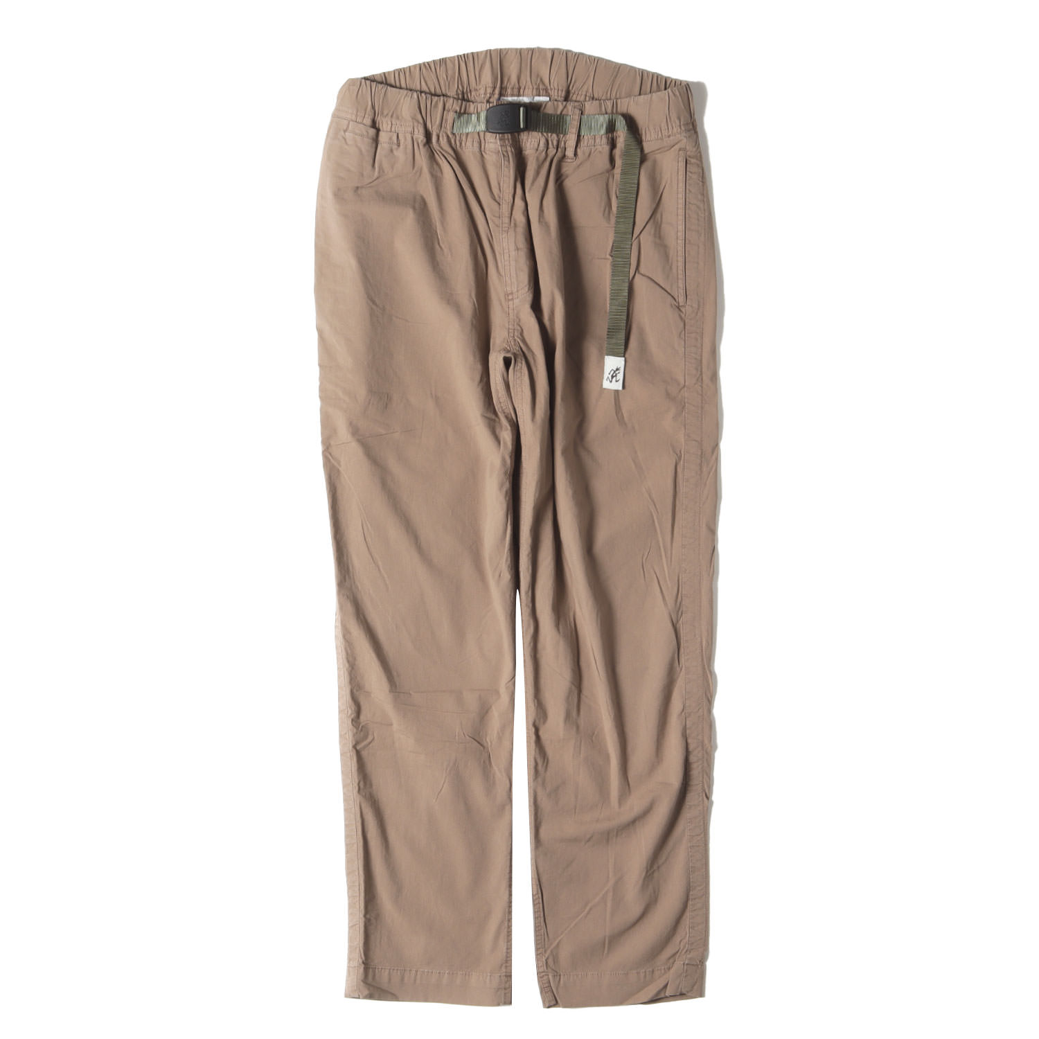 GRAMICCI グラミチ パンツ サイズ:L / BEAMS 別注 ストレッチ コットン イージー パンツ / ベージュ / ボトムス ズボン / コラボ【メンズ】【中古】【K4775】