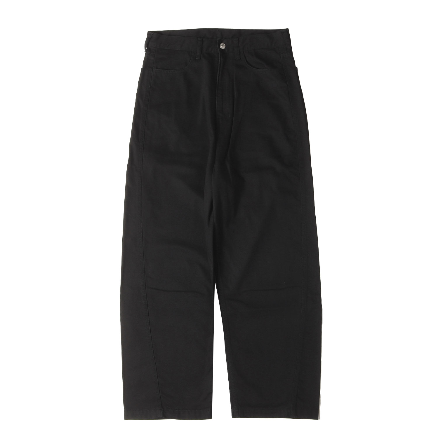 ORCIVAL オーシバル パンツ サイズ:4 / 24AW コットン 5ポケット ワイド バギー デニム パンツ (OR-E0231) / ジッパーフライ / MADE IN JAPAN / ブラック 黒 / ボトムス ズボン【メンズ】【中古】【K4777】 7,748円