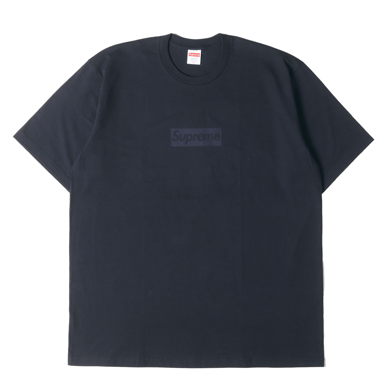 Supreme ロゴ Tシャツ 黒  XXL Supreme Box Logo Cotton T-shirt | Black | FARFETCH NO