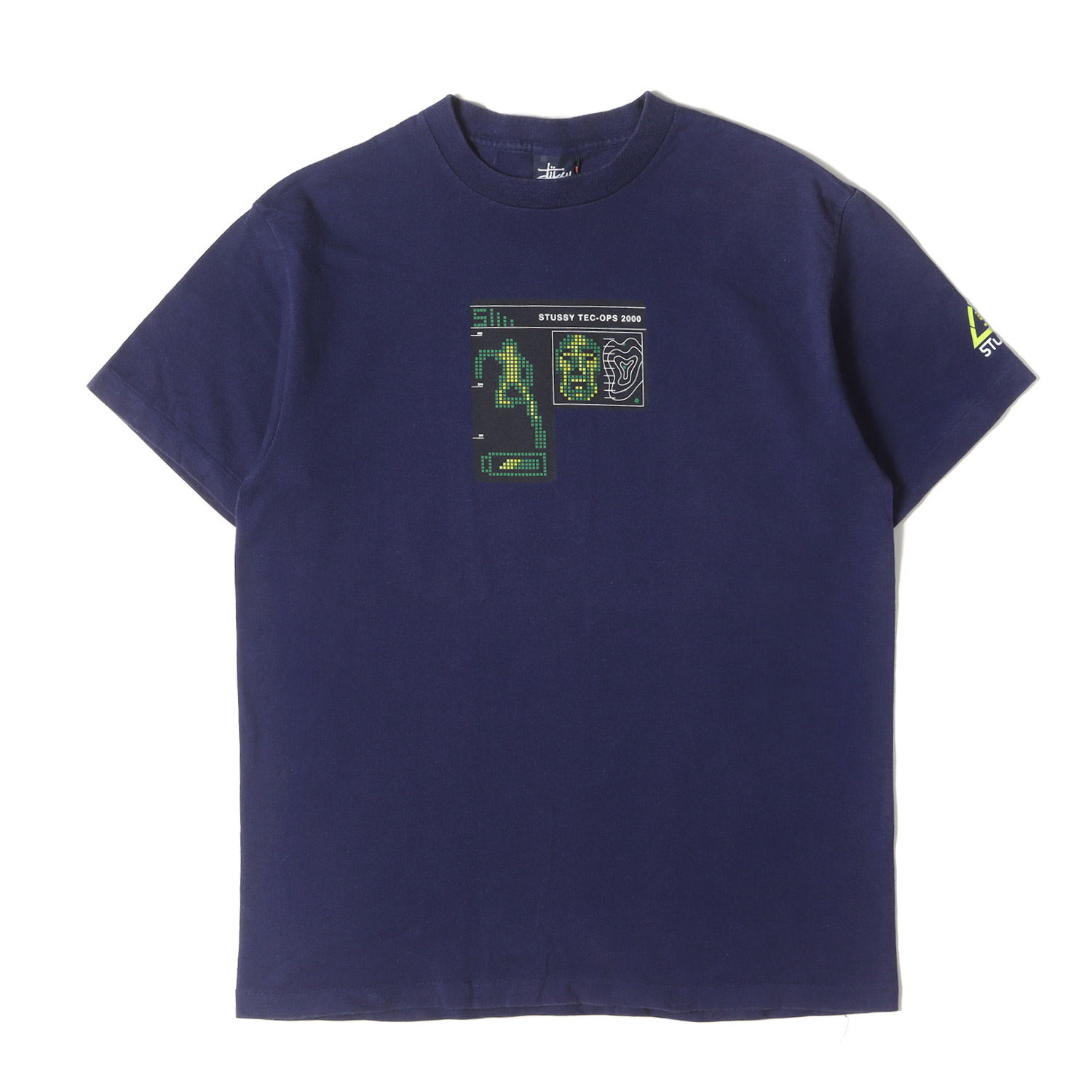 STUSSY Honoluluロゴ入り 紺色 メンズ半袖Tシャツ ☆J様専用☆STUSSY HONOLULU ロゴ Tシャツ 半袖(ハワイ限定品