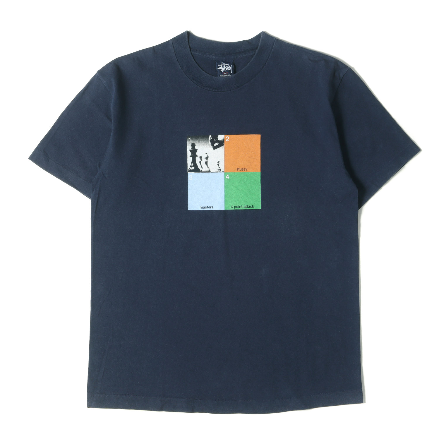 【美品　90s】old stussy　Tシャツ　任天堂 64　ブラック　USA製 美品 90s】old stussy Tシャツ 任天堂 64 ブラック USA製 - メルカリ