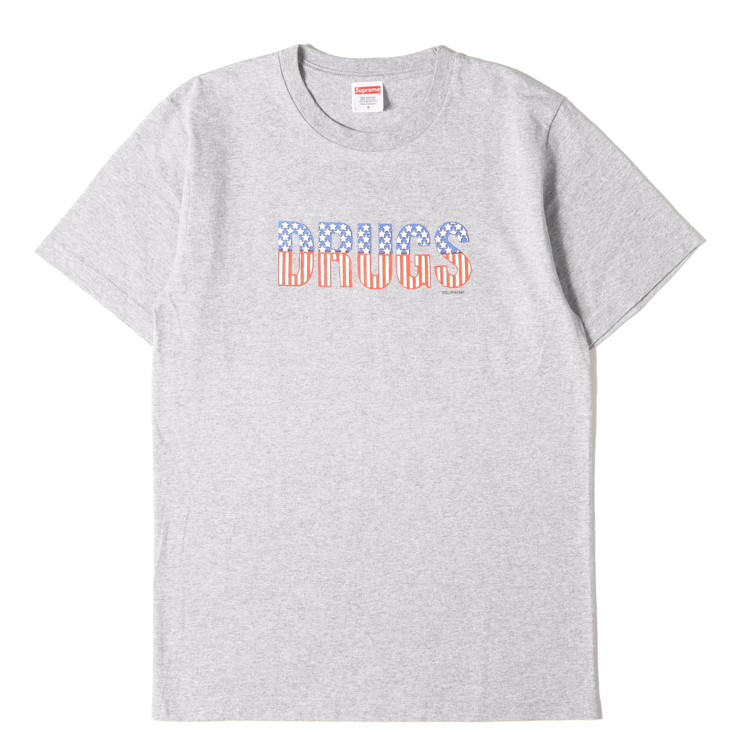 SUPREME 騎士デザイン Tシャツ グレー XL 値下❗️レア Supreme B.C. Tシャツ 刺繍 XL グレー 恐竜 スカル