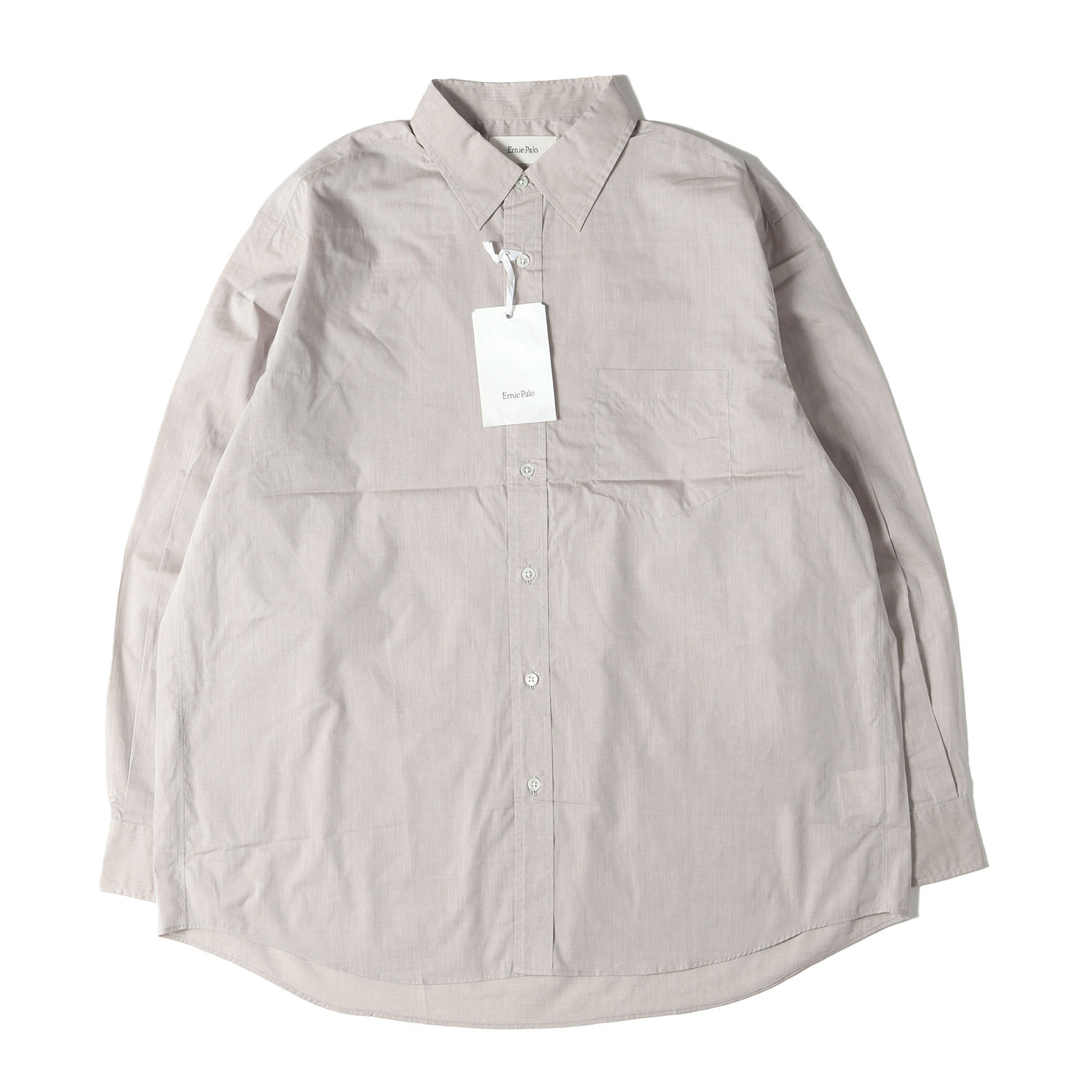 【美品】Ernie Palo アーニーパロ　長袖シャツ 楽天市場】Ernie Palo アーニーパロ 24AW 日本製 STANDARD SHIRT