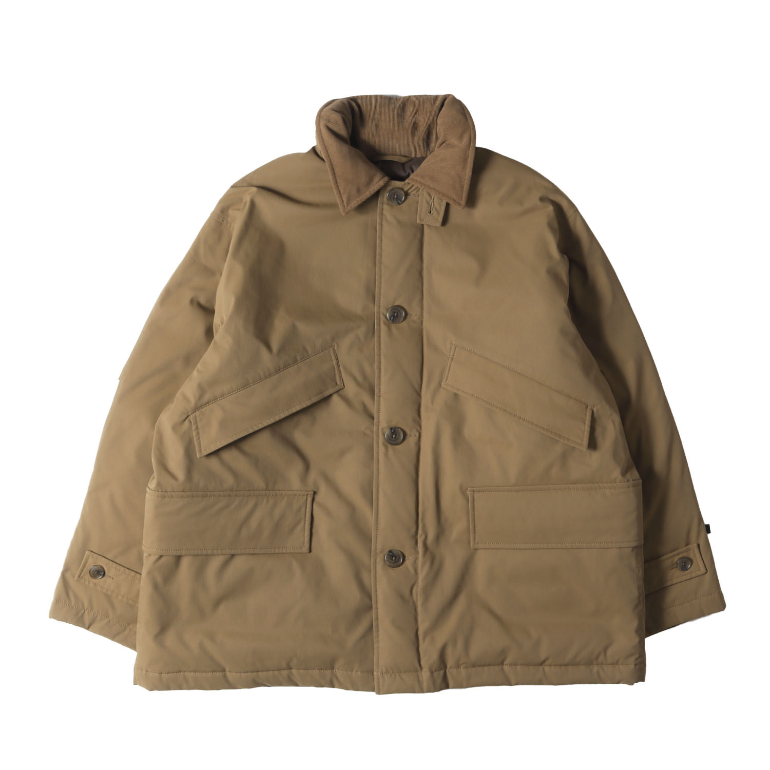 DAIWA PIER39 ダイワ ピア39 ジャケット サイズ:S 21AW テック クルーザー ダウンジャケット TECH CRUISER DOWN JACKET ベージュ アウター ブルゾン 上着【メンズ】【中古】【美品】【K4858】|ブランド古着のBEEGLE by Boo-Bee