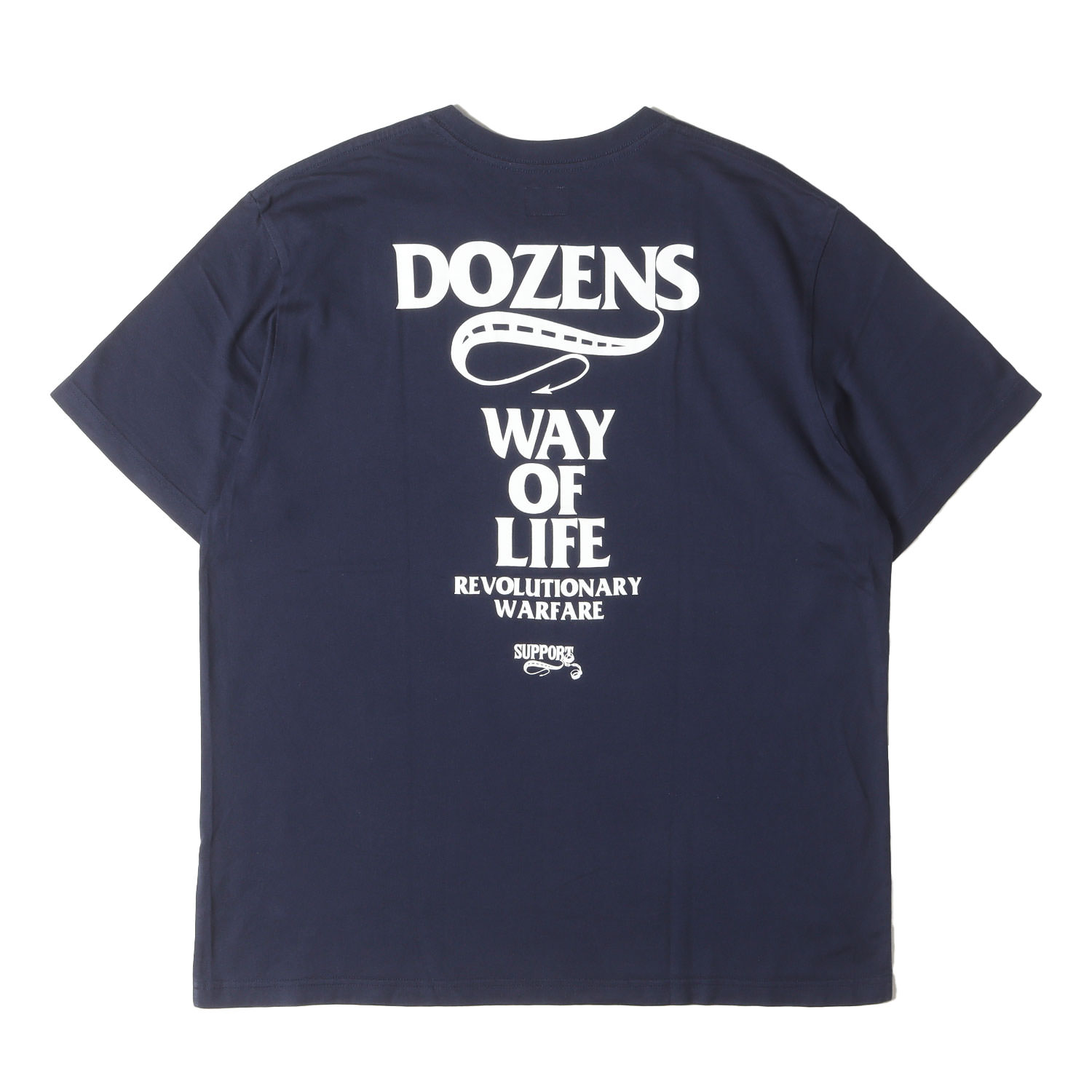 RATS Ｌサイズ WAY OF LIFE ラッツ Tシャツ ネイビー 紺 ロゴ SCRIPT LOGO WAY OF LIFE TEE Tシャツ-ラッツ 通販 RATS 店舗-SOWLD