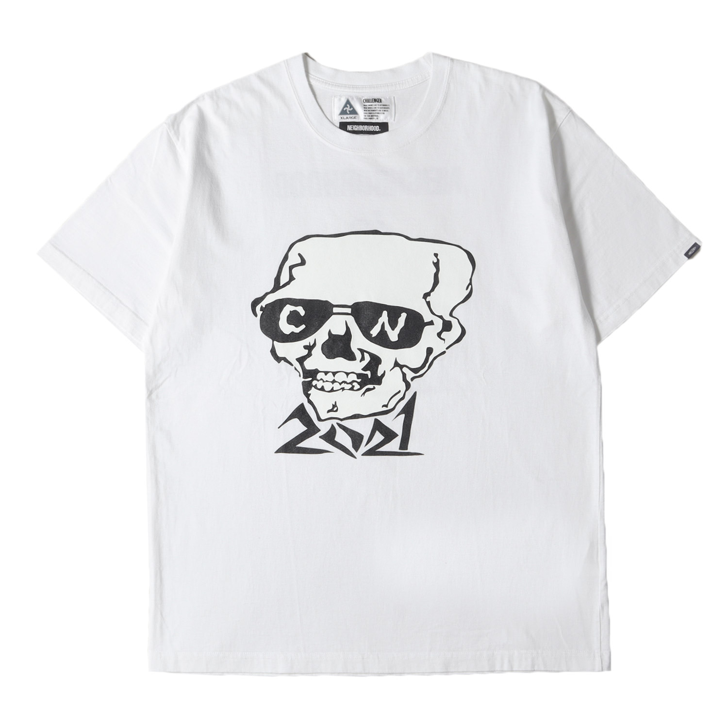 CHALLENGER × NEIGHBORHOOD スカル ロンT XL NEIGHBORHOOD CHALLENGER チャレンジャー x ネイバーフッド 21AW