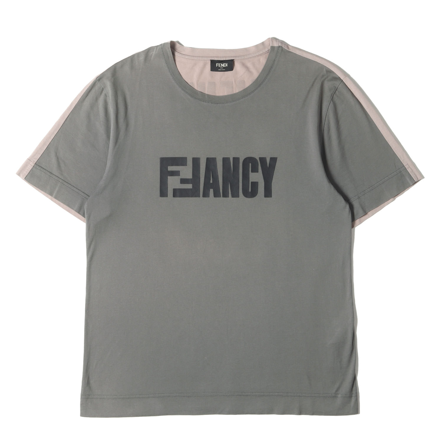 FENDI グレー Tシャツ FENDI フェンディ 子供服 スウェット グレー キッズ レディース