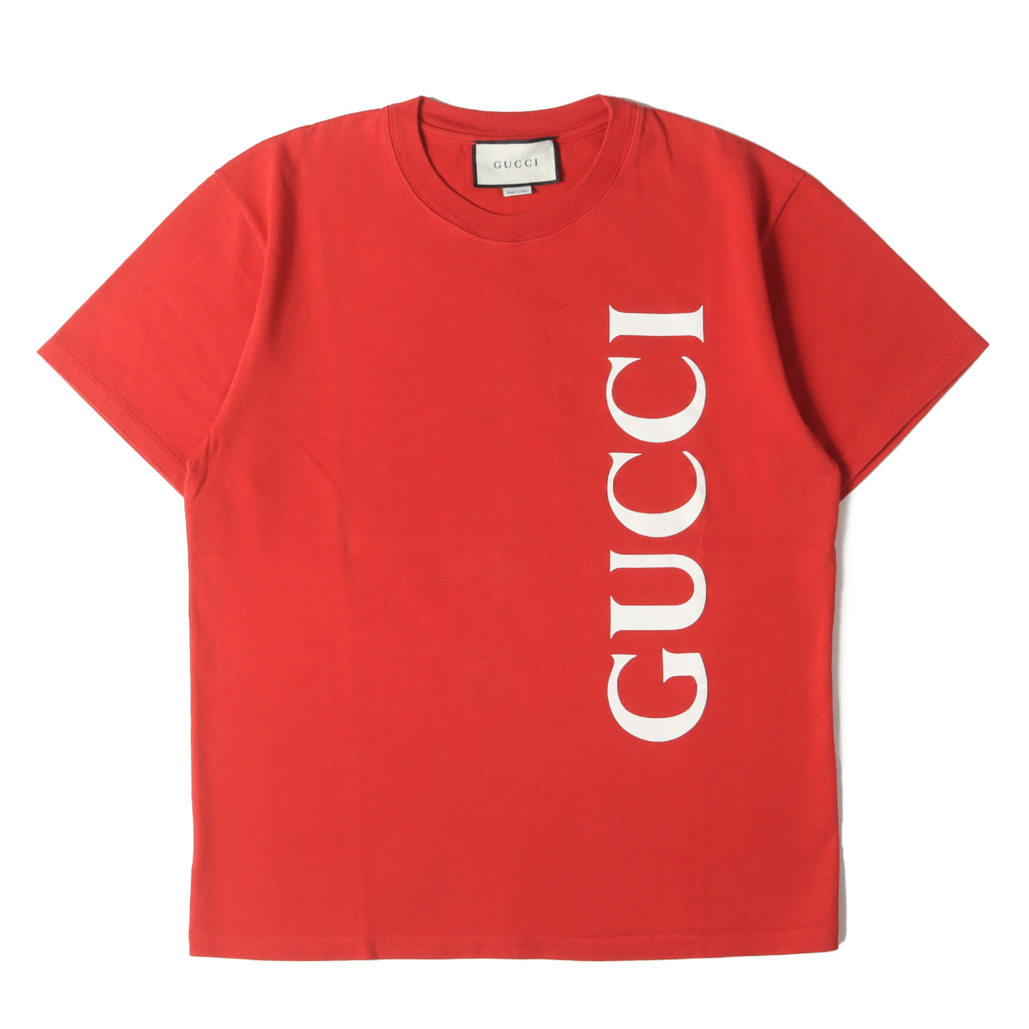 おしゃれ【GUCCI】 メンズ Tシャツ GG GUCCI プリント コットンジャージー Tシャツブラック | GUCCI公式