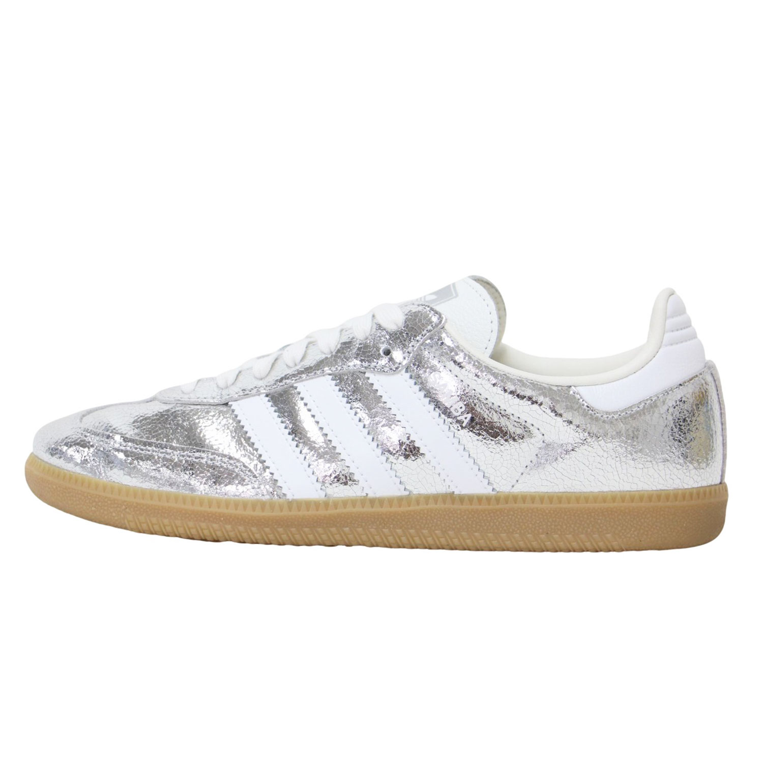 adidas SAMBAサンバ JR0035 ☆25センチ☆美品 adidas SAMBA OG W SILVER METALLIC/FOOT WEAR WHITE/CORE WHITE