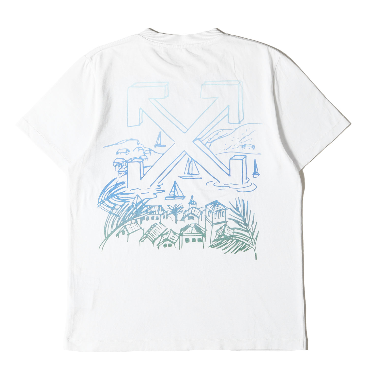 OFF-WHITE オフホワイト グラフィックＴシャツ 楽天市場】OFF-WHITE オフホワイト Tシャツ サイズ:M 20AW 絵画