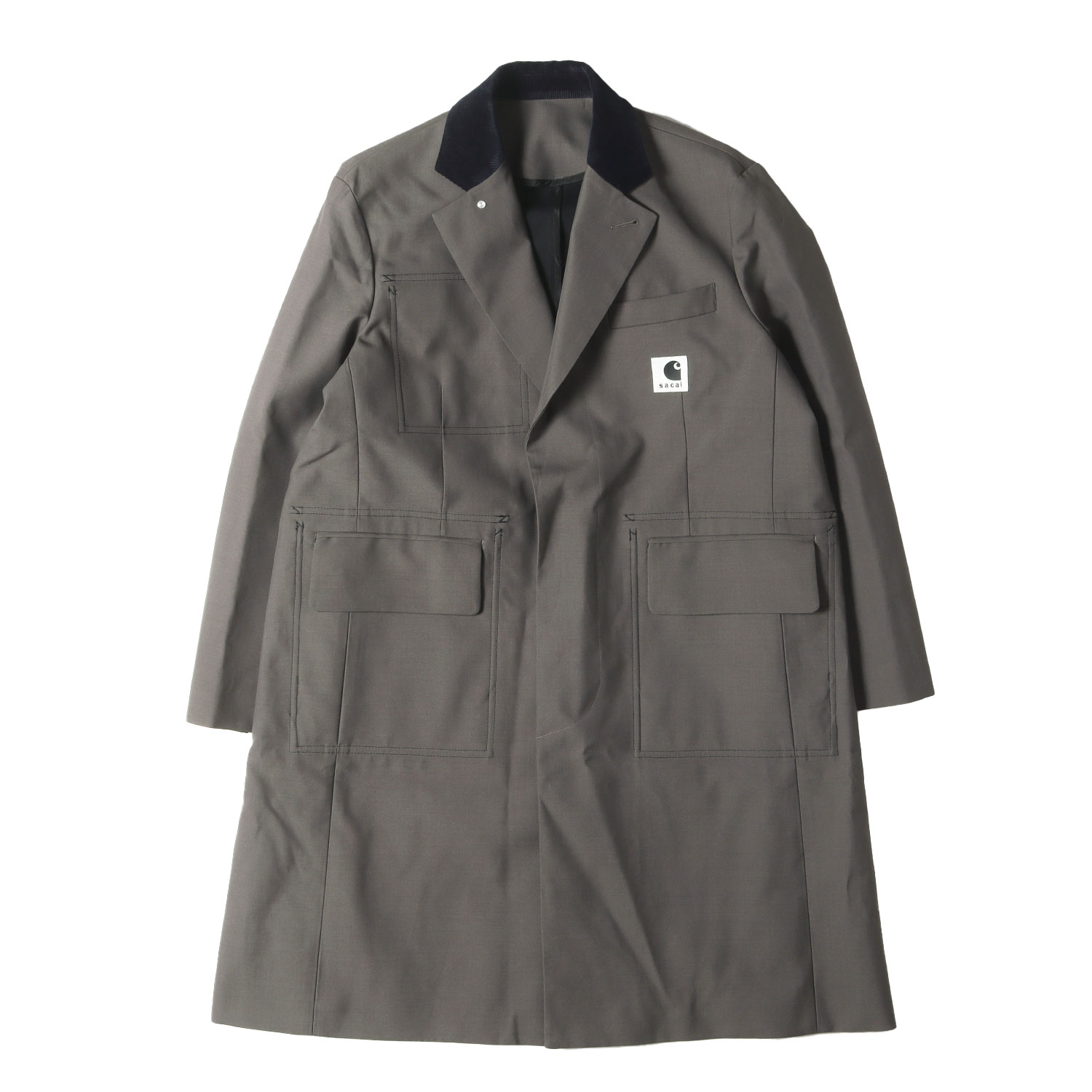 楽天市場】新品 23AW sacai × Carhartt WIP Canvas Parka Siberian