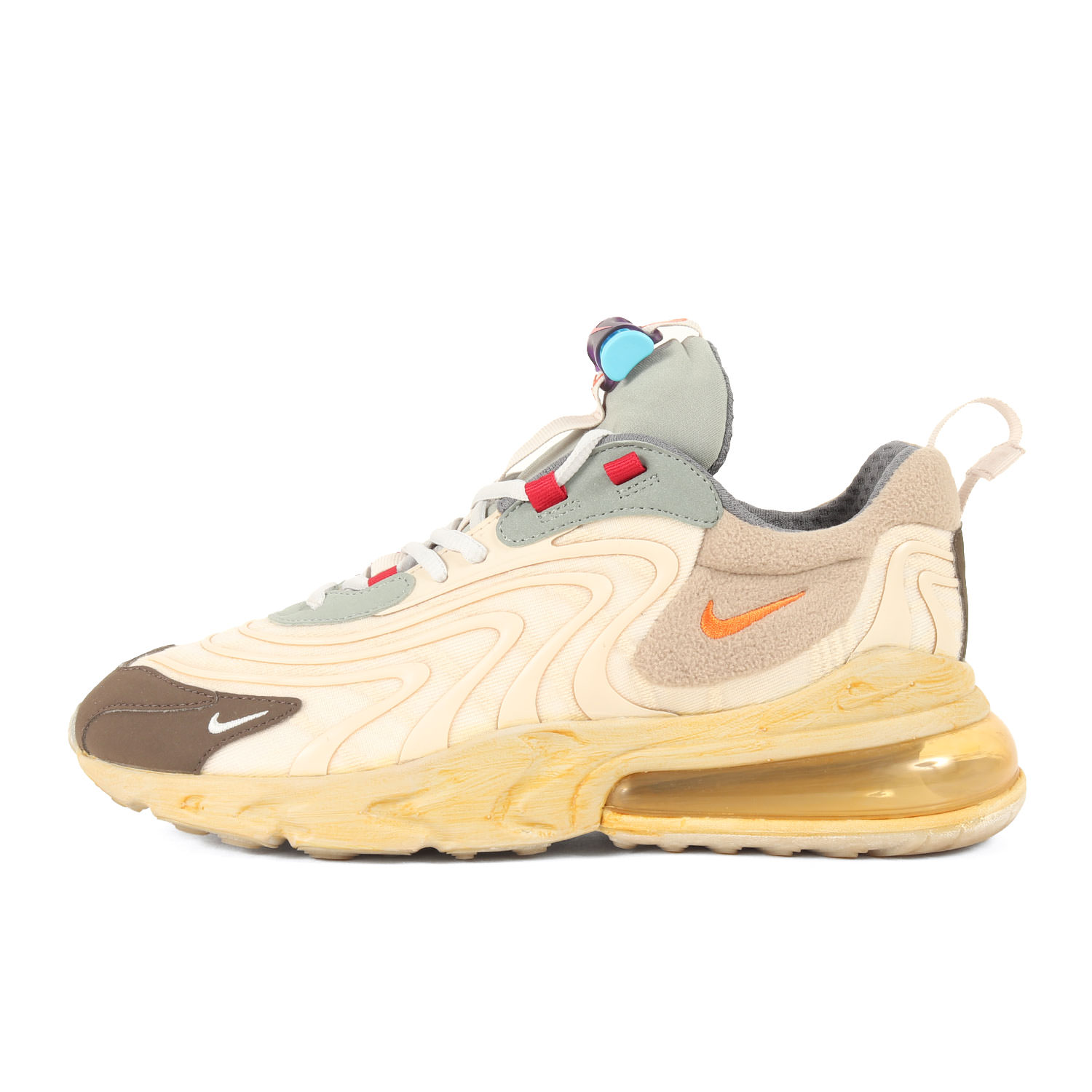 NIKE ナイキ 大きさ:US9(27.0糎) | TRAVIS SCOTT AIR MAX 270 CACTUS TRAILS (CT2864-200) | トラヴィス・スコット 大気圏マックス270 カクタストレイル | ともし火皮膚軟化剤 スターフィッシュ | スニーカー シューズ 靴 | 二人三脚 別注【メンズ】【中古】【美品】【K4846】