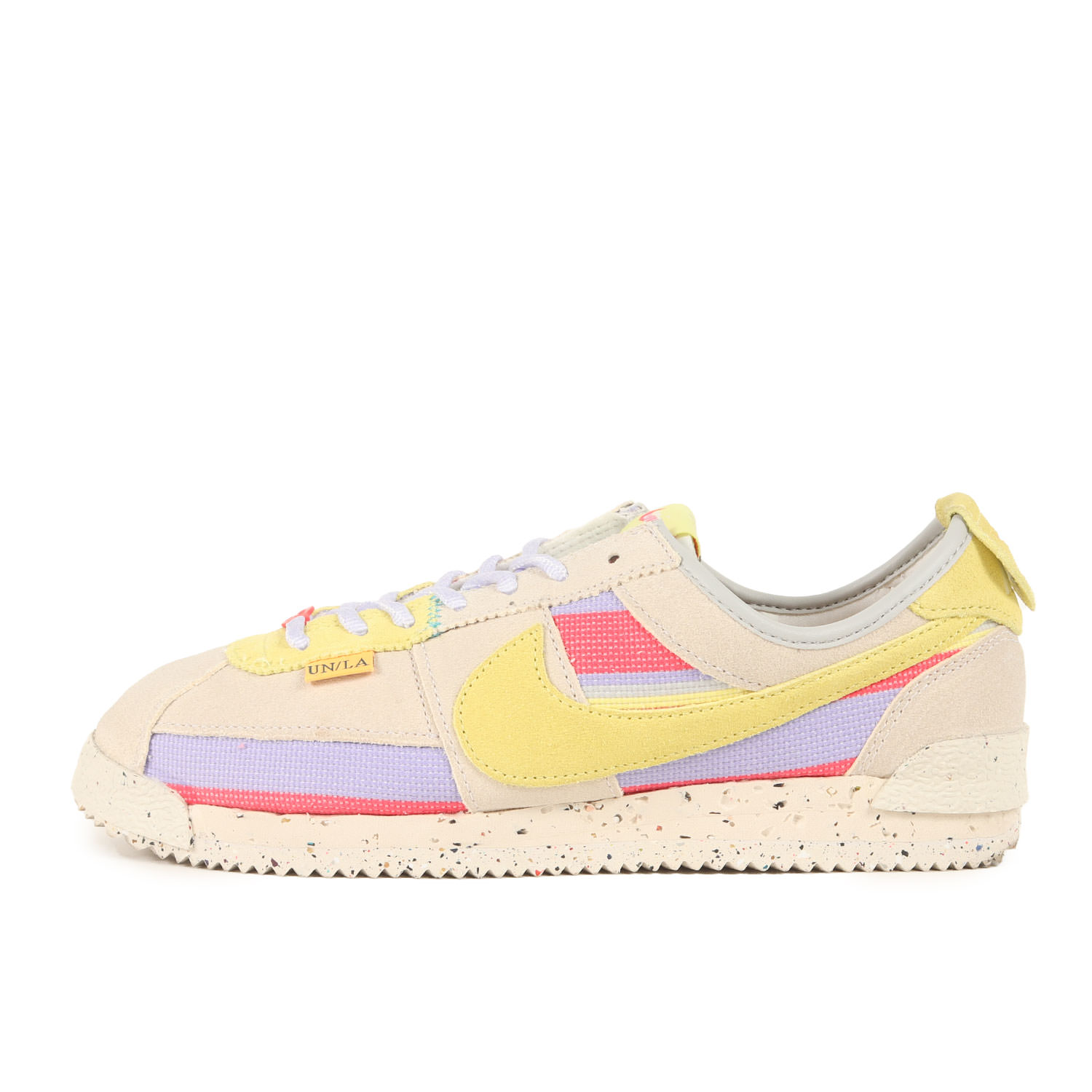 NIKE ナイキ サイズ:US9(27.0cm) | 22SS UNION CORTEZ SP LEMON FROST (DR1413-100) | ユニオン コルテッツ | レモンフロスト グレーフォグ | ローカット スニーカー シューズ 靴 | コラボ 別注【メンズ】【中古】【美品】【K4777】