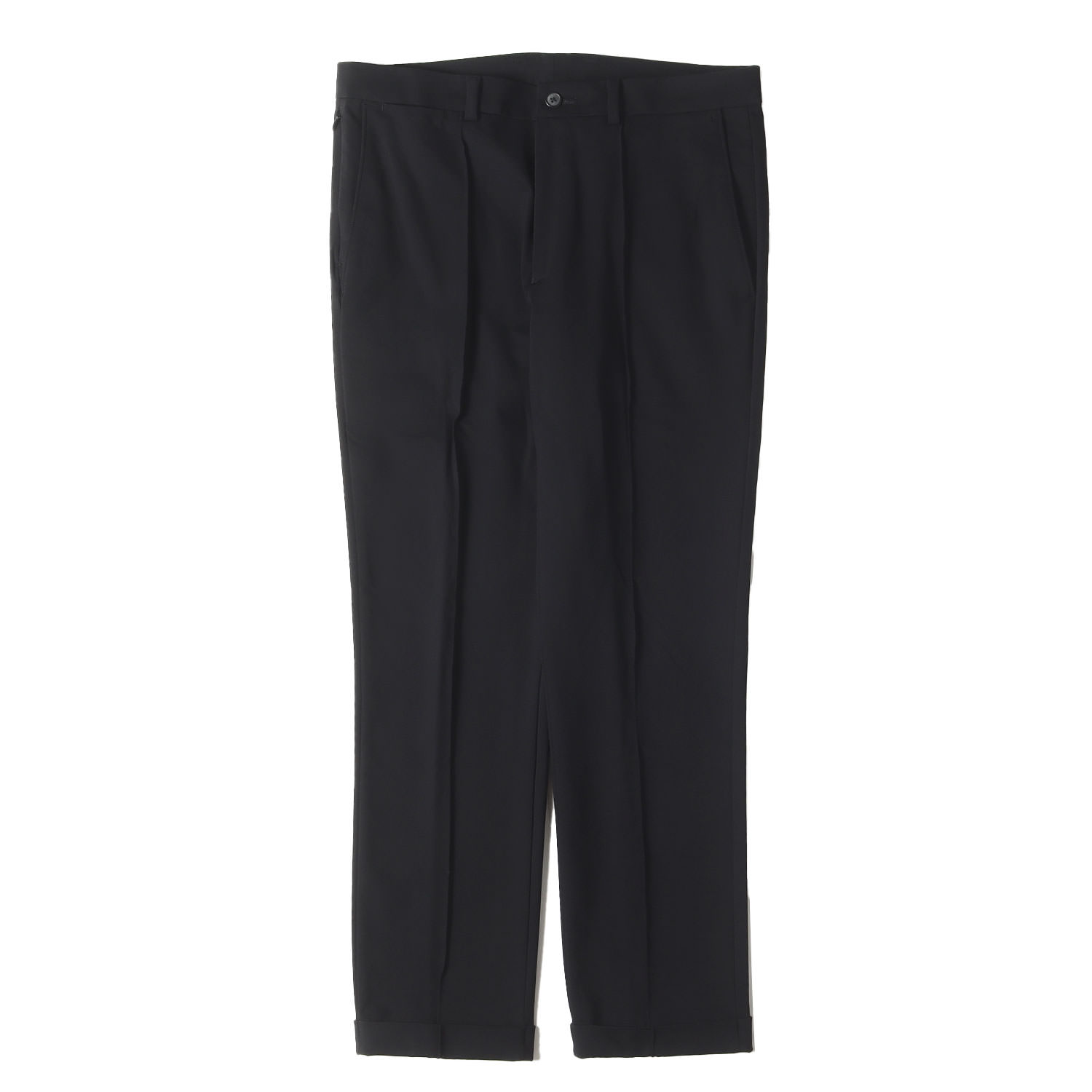 MOVB モーヴ パンツ ブラック 黒 サイズ:44 | 23SS Duplex Cotton Jersey スリム テーパード トラベル スラックス パンツ (PT-020PR) | 日本製 | ボトムス ズボン【メンズ】【中古】【美品】【K4805】