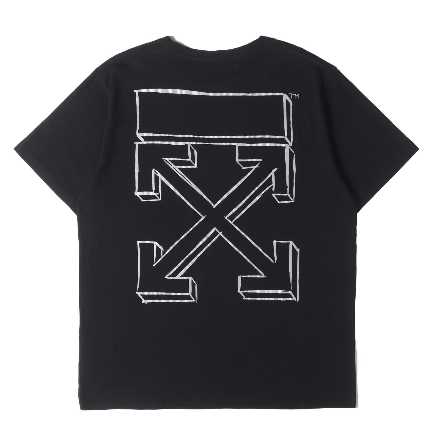 off-white ブラック　サイズM off white オフホワイト OFF-WHITE スウェット パンツ メンズ