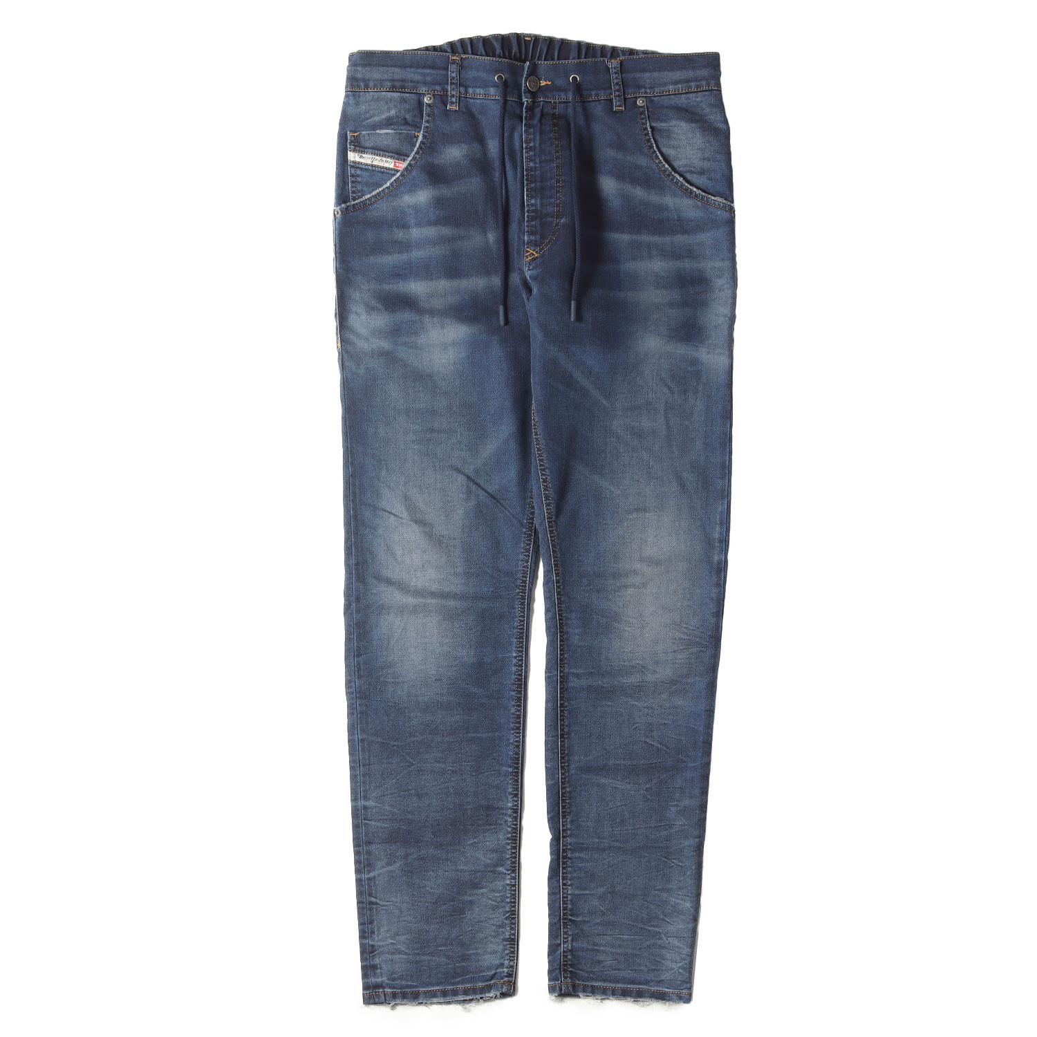 ディーゼル ジョグジーンズ WAYKEE 素材切替 デニムパンツ w32 ブルー ディーゼル ジョグジーンズ WAYKEE 素材切替 デニムパンツ w32