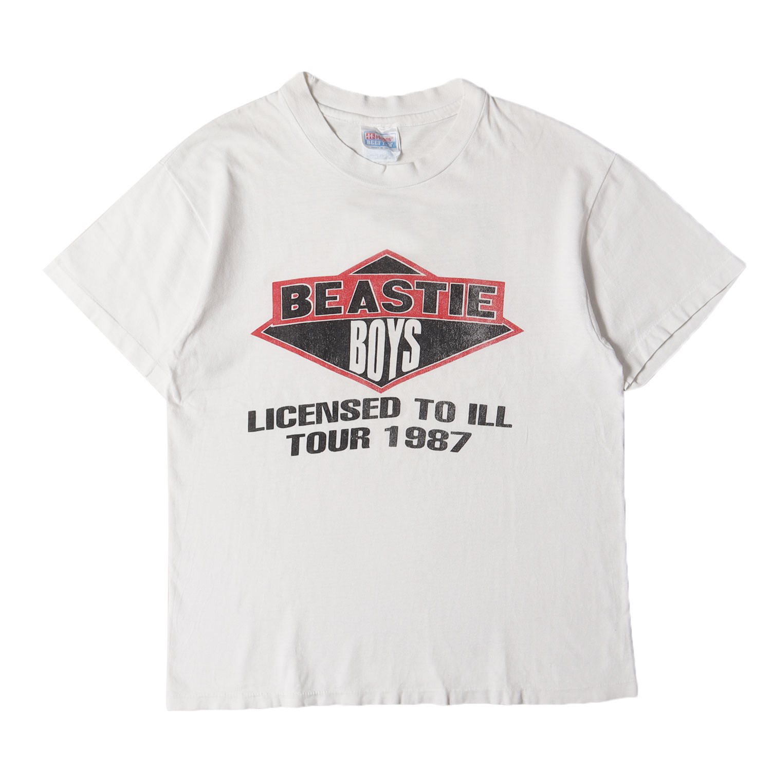 beastie boys 古着　Tシャツ　XL GILDANボディ BEASTIE BOYS (ビースティ・ボーイズ) ABA リンガーTシャツ