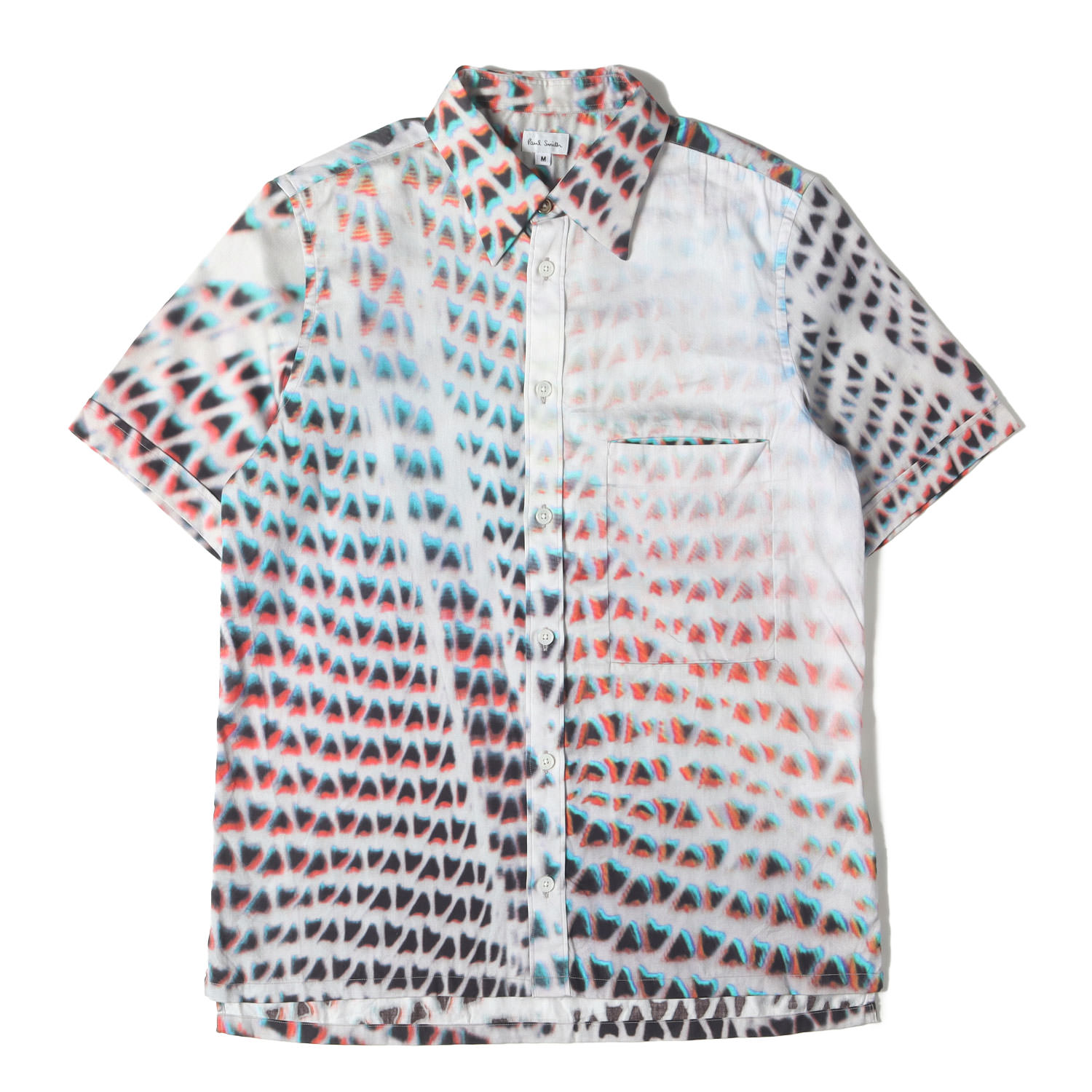 Paul Smith ハワイアンプリント 半袖シャツ M Paul Smith ハワイアンプリント 半袖シャツ メンズ