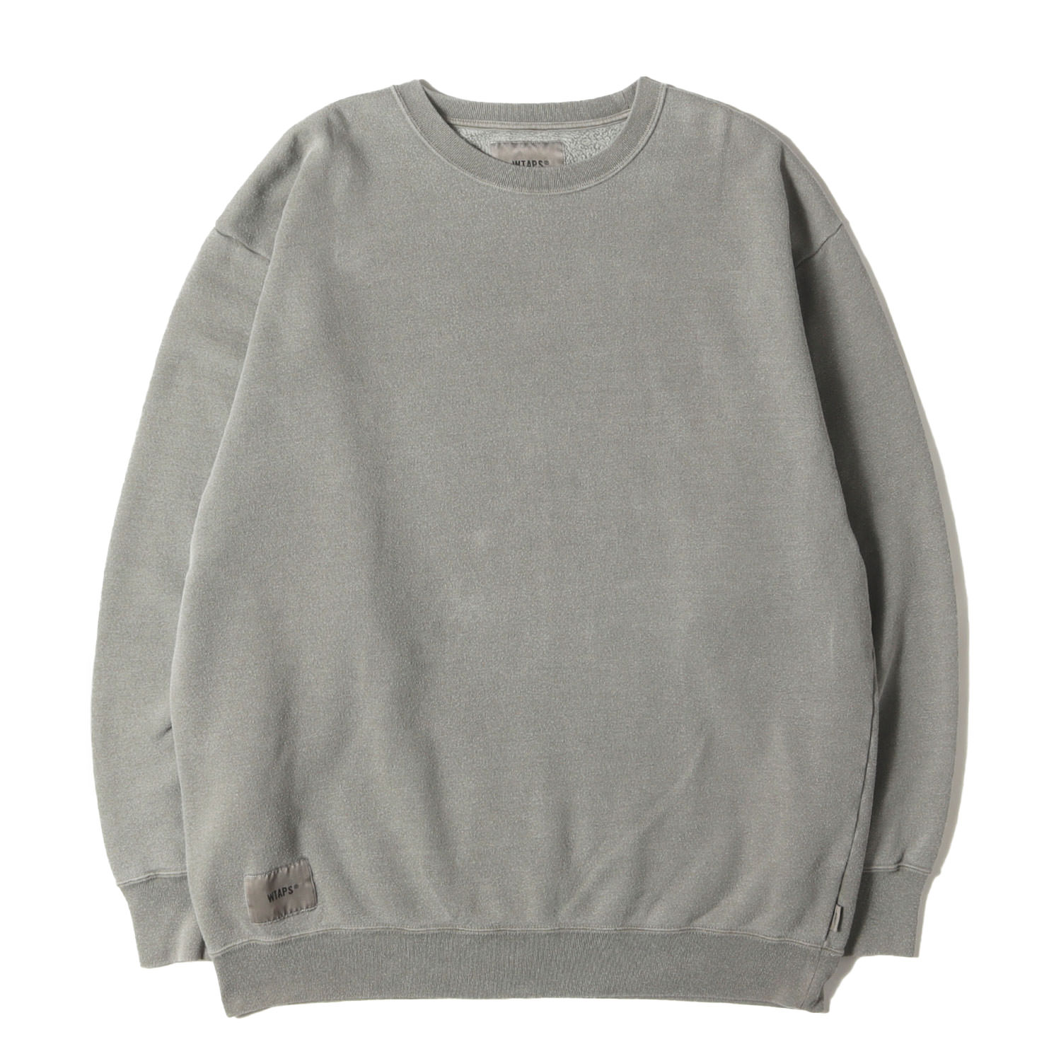 WTAPS バックパッチ クルーネック スウェット ボルドー M コットン 14010353-a.jpg