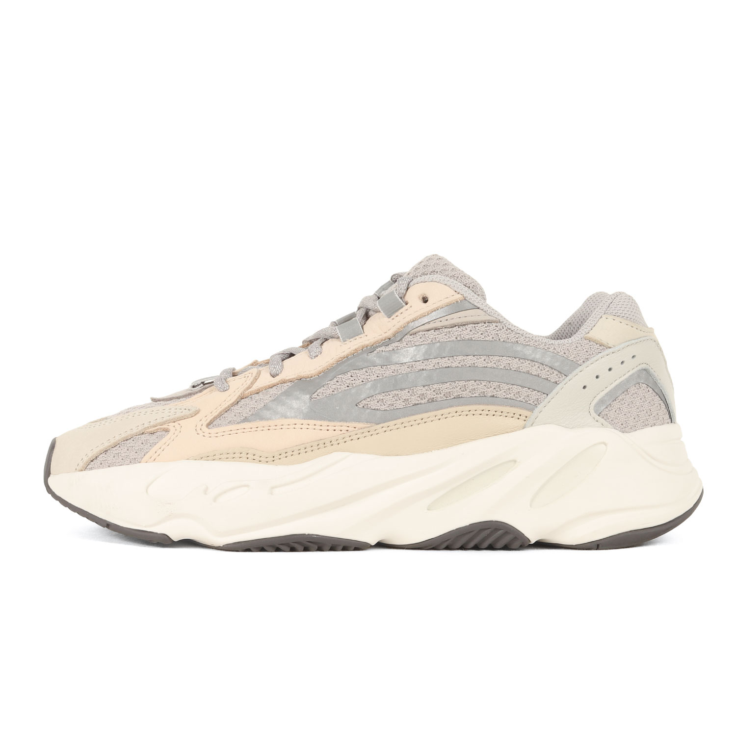 adidas アディダス 大いさ:US8.5(26.5糎) | YEEZY BOOST 700 V2 CREAM (GY7924) | イージーブースト | 皮膚軟化剤 | 置き目取りすてる スニーカー シューズ 靴 | 二人三脚【メンズ】【中古】【K4840】