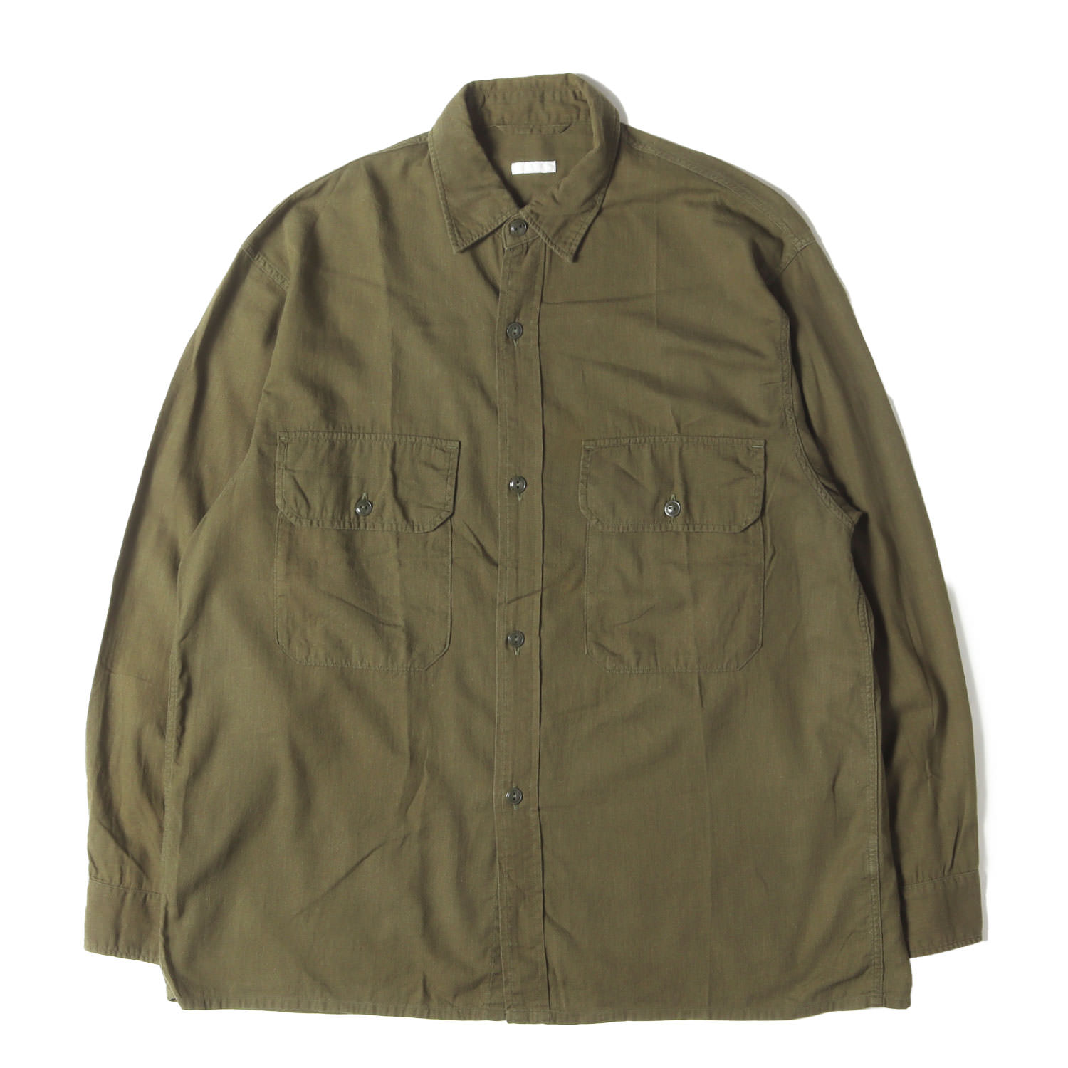 COMOLI コモリベタシャンブレーミリタリージャケット　18SS COMOLI コモリベタシャンブレーミリタリージャケット 18SS