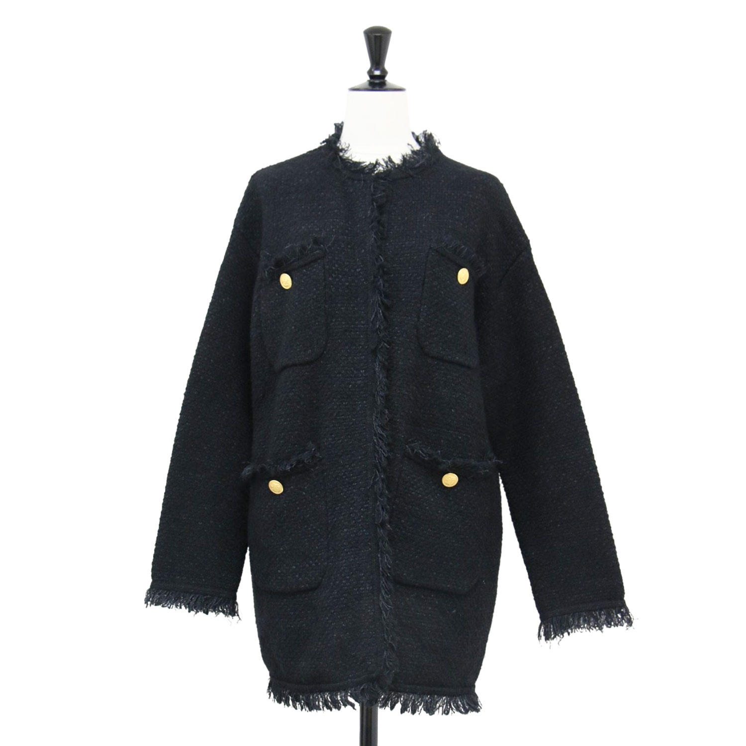 MUSE DEUXIEME CLASSE★ADAWAS/アダワスニットジャケット MUSU de Deuxieme Classe アダワス ニットジャケット MUSE de Deuxieme