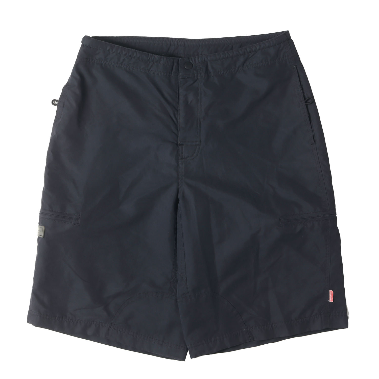 WTAPS ダブルタップス パンツ ブラック 黒 サイズ:M | 00s サイドポケット付き ウォーターショーツ | ボトムス ショートパンツ【メンズ】【中古】【K4537】