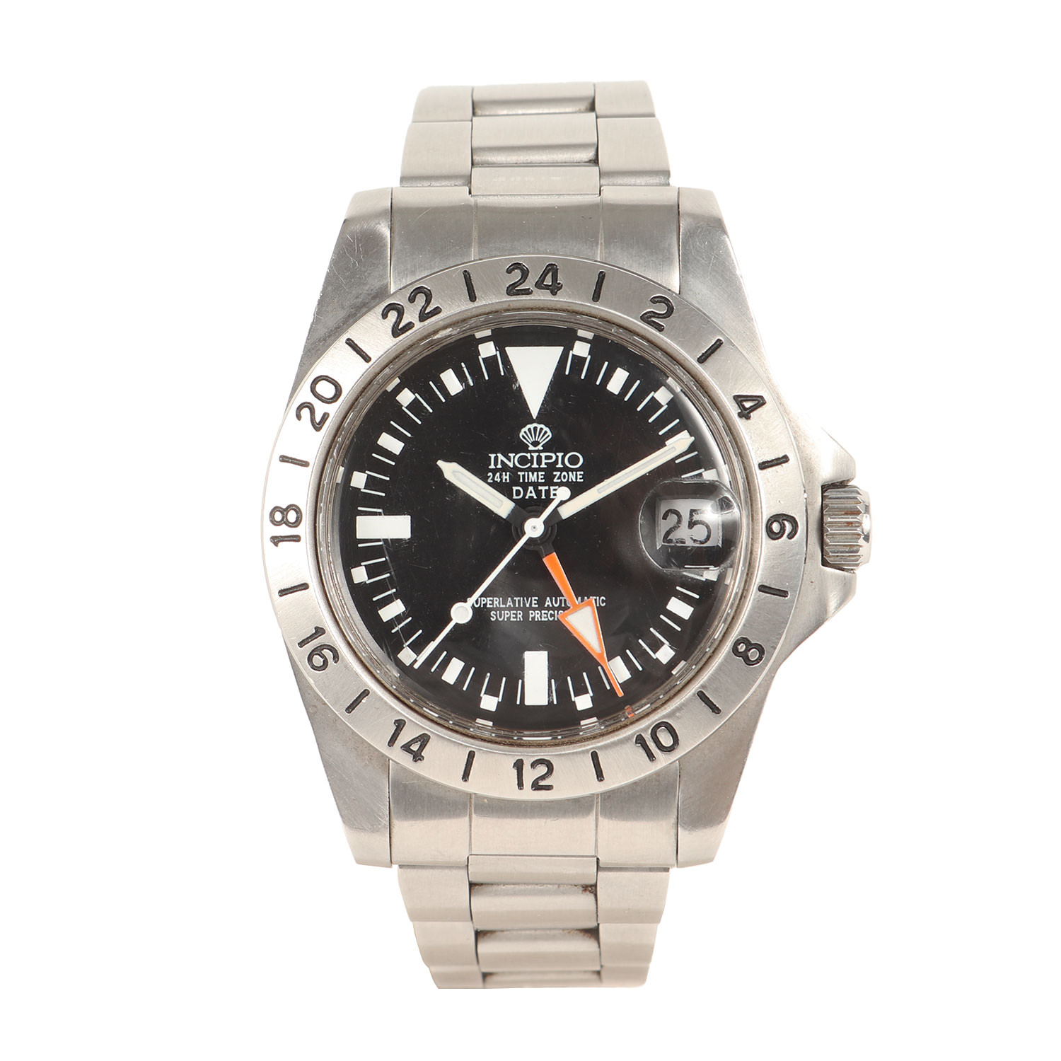 インキピオ　GMT DATE自動巻き INCIPIO【インピキオ】第5弾 自動巻き GMT : ユニーク - 通販