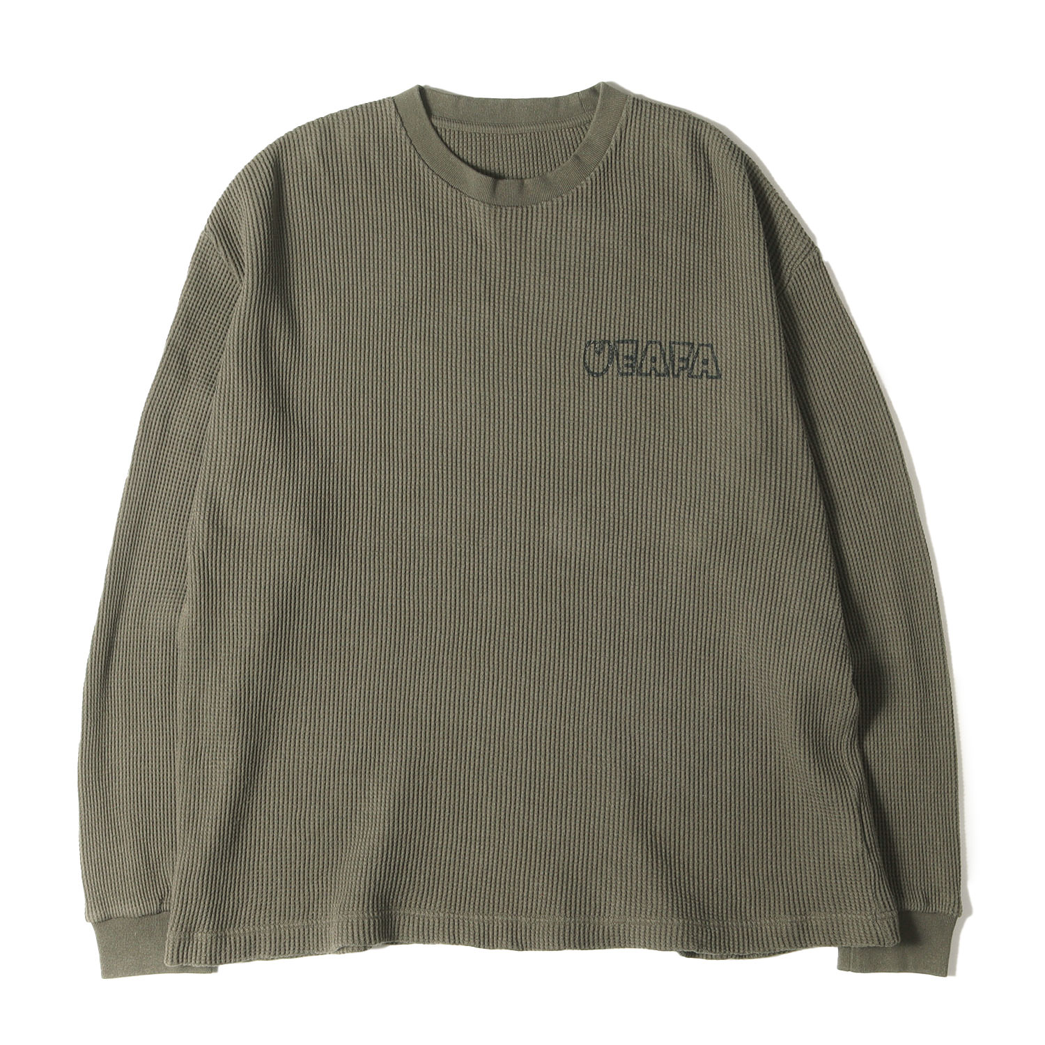 楽天市場】UNIFORM EXPERIMENT 24ss UEAFA WAFFLE L/S BAGGY TEE Size
