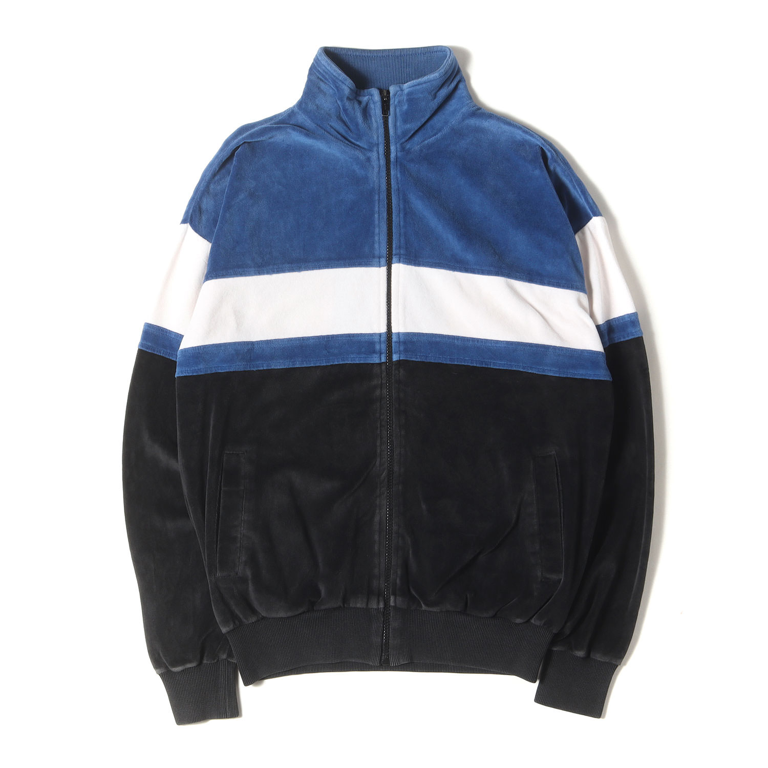 Christian Dior ナイロンジャケット M グレー/ブルー/ホワイト 80's~90's Christian Dior MONSIEUR Nylon Jacket SIZE XL 80
