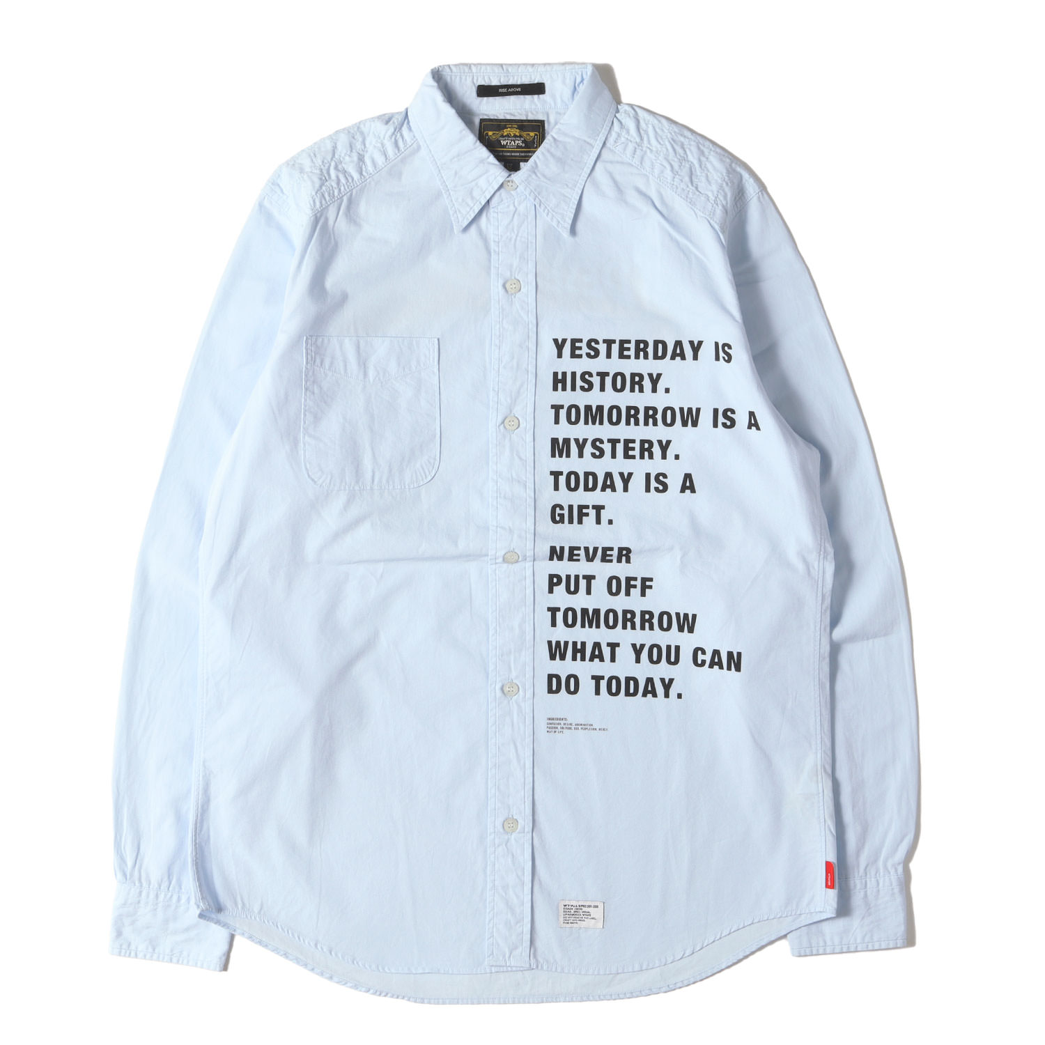 楽天市場】WTAPS ダブルタップス シャツ サイズ:S 23SS ワーク デニム