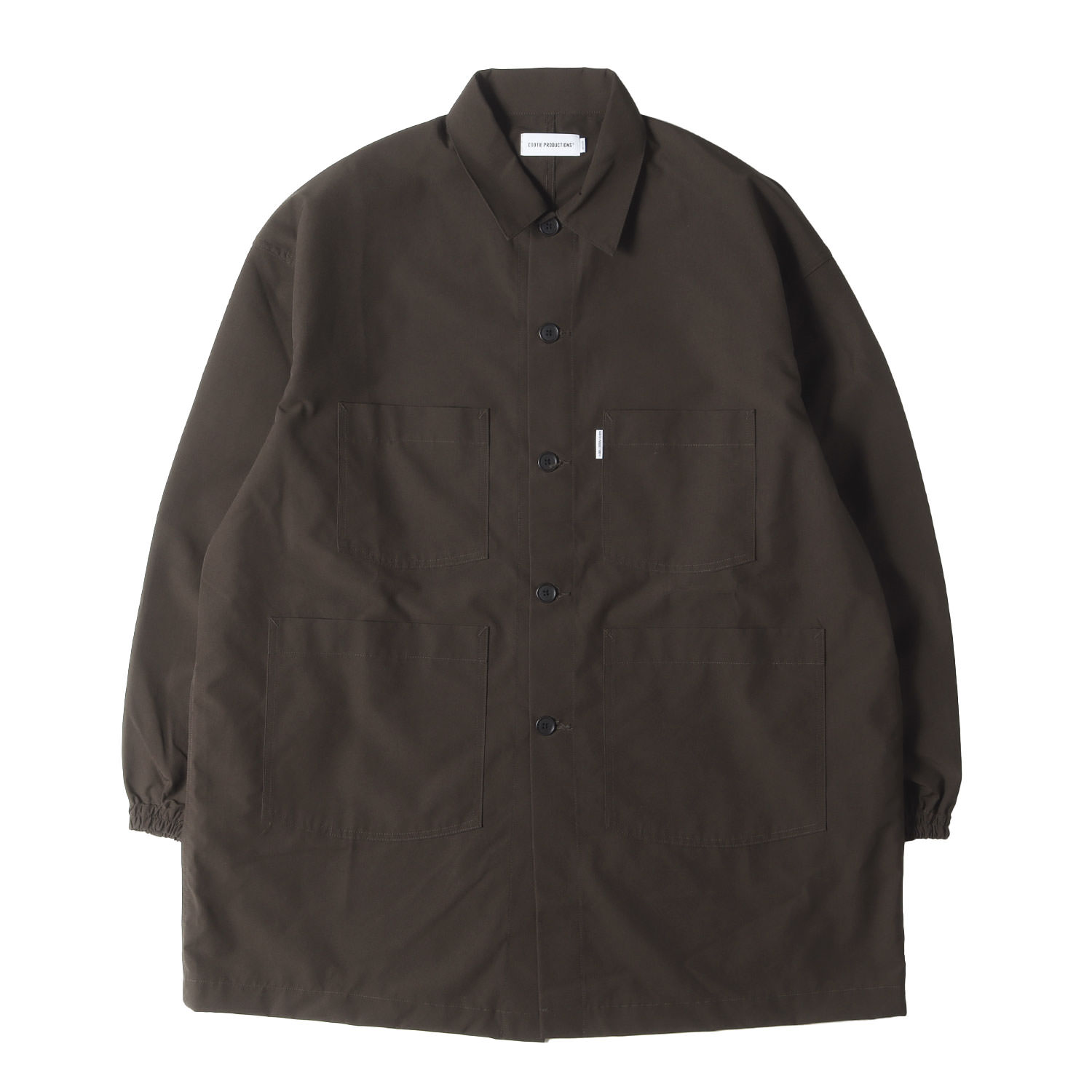 COOTIE PRODUCTIONS ブラックレザーカーコート M 19aw COOTIE PRODUCTIONS ブラックレザーカーコート M 19aw メンズ