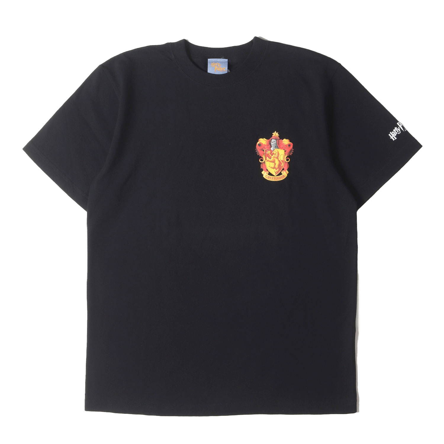 Others Vintage Brand | 00s ハリーポッターと秘密の部屋 ワンポイント グリフィンドール ロゴ Tシャツ | DEADSTOCK MADE IN JAPAN ブラック 黒 | 00年代 古着 ヴィンテージ | トップス カットソー 半袖【メンズ】【中古】【K4559】