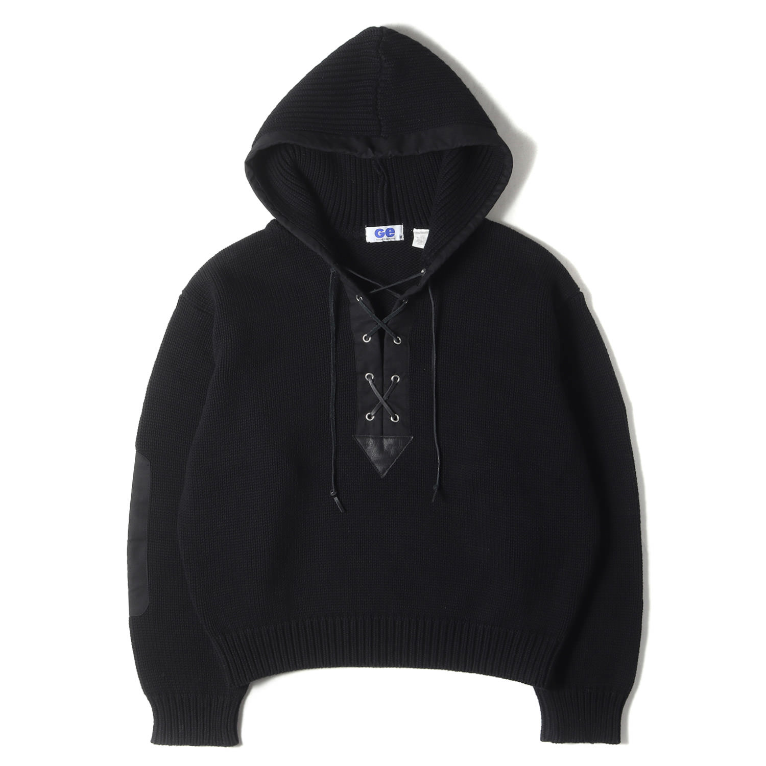 ビ*ン様 GOODENOUGH 黒 ニットパーカー ビ*ン様 GOODENOUGH 黒 ニットパーカー