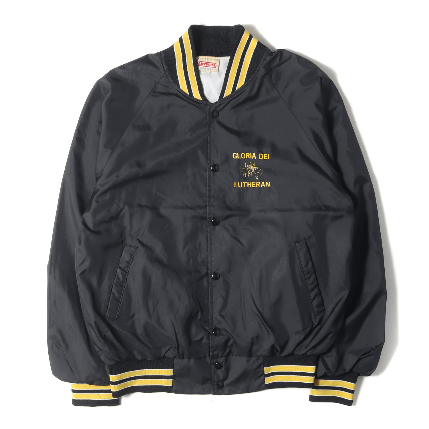 楽天市場】80年代 MAPLE バックチェーン刺繍 コーデュロイスタジャン