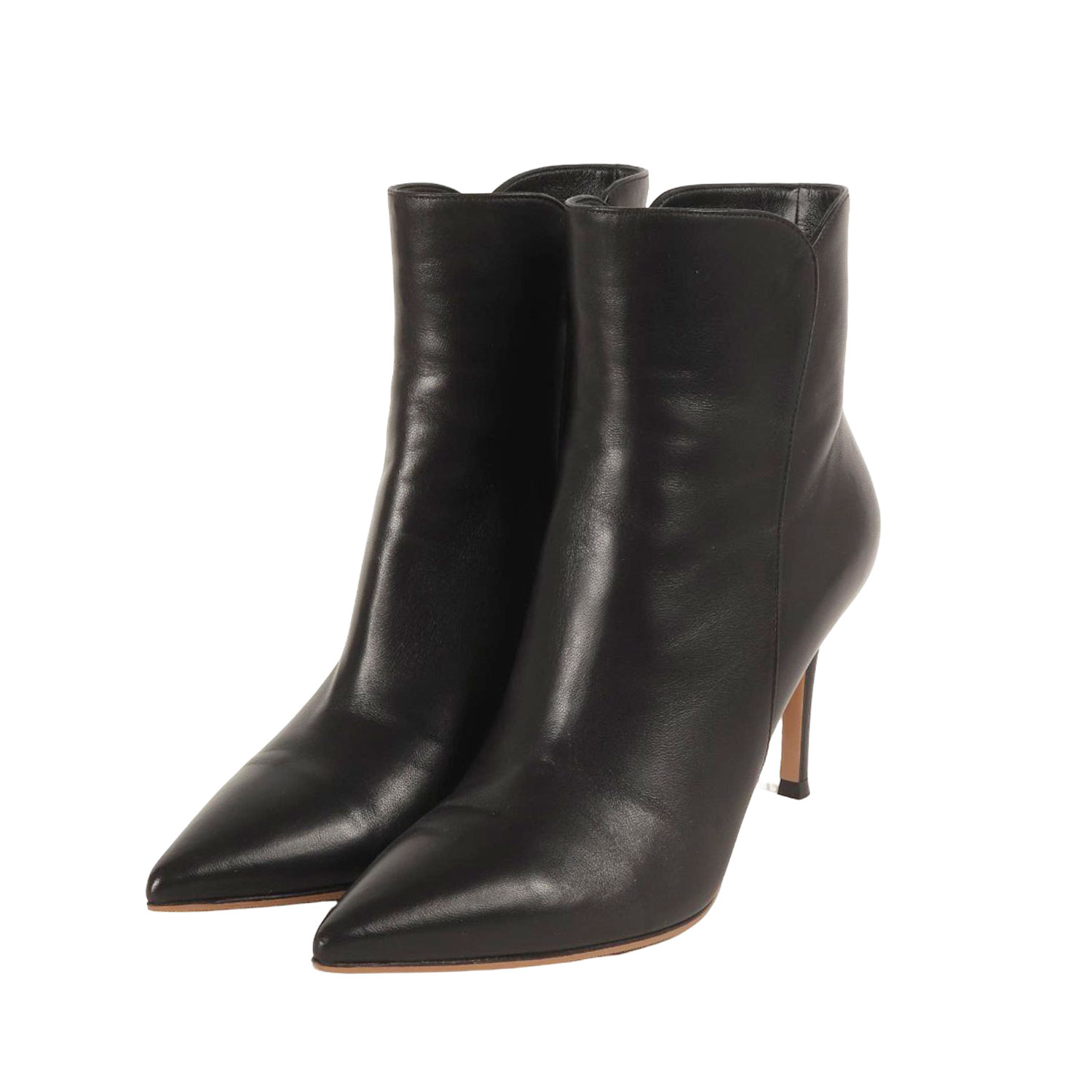 楽天市場】◇ ZINDA ジンダ 2471 Black ブラックビット ショートブーツ