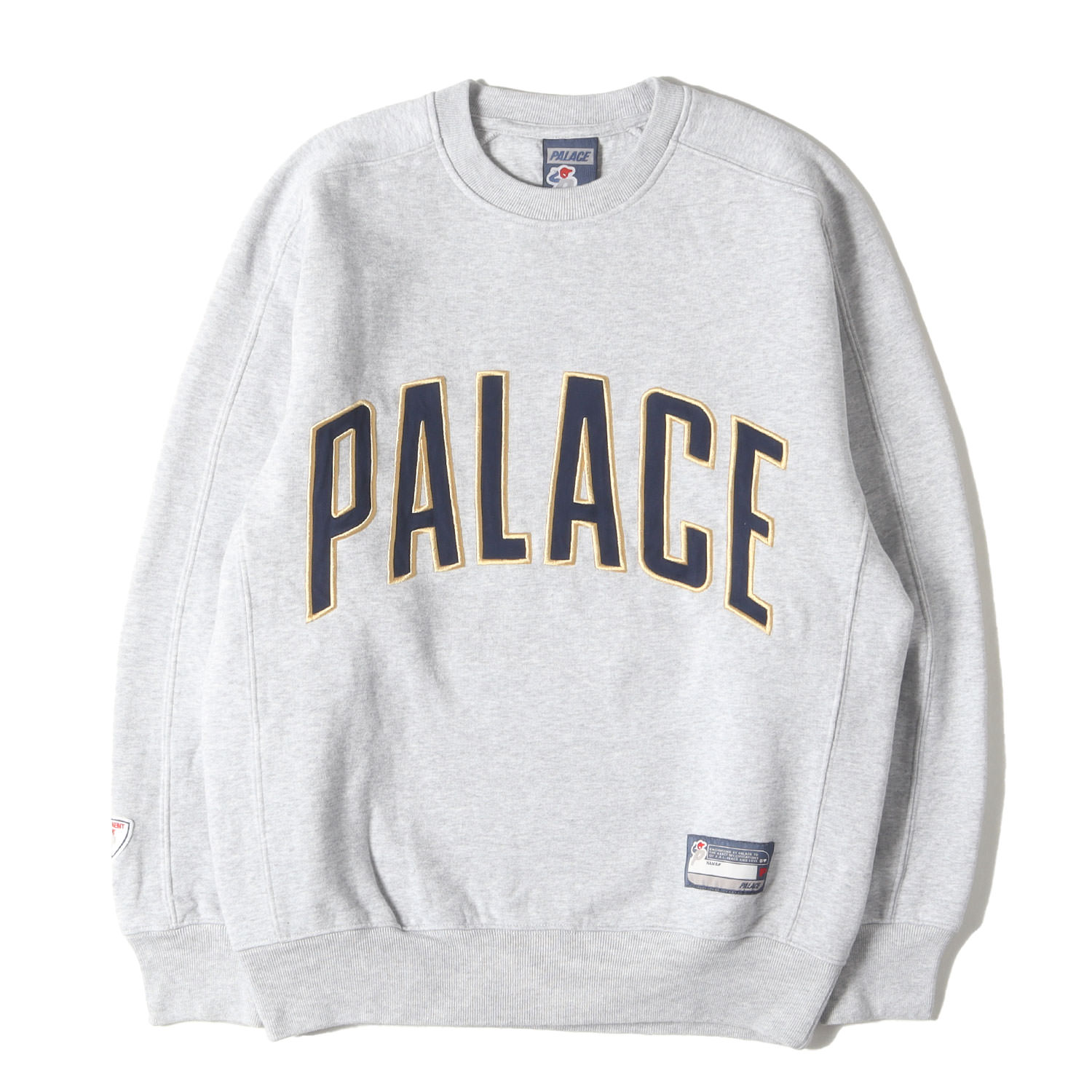 【美品 L】Palace P-3 CREW クルーネック スウェット PALACE Skateboards '3M Crew Sweatshirt'クルーネック