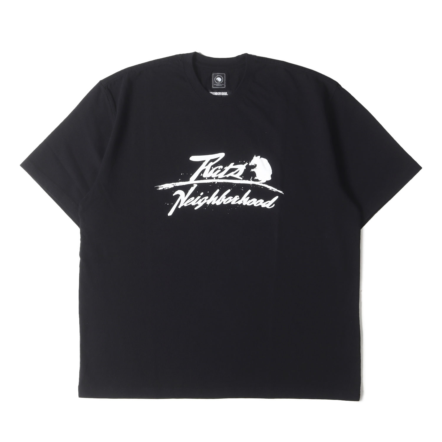NEIGHBORHOOD ブラック Tシャツ Lサイズ NEIGHBORHOOD × FRAGMENT DESIGN(ネイバーフッド×フラグメント