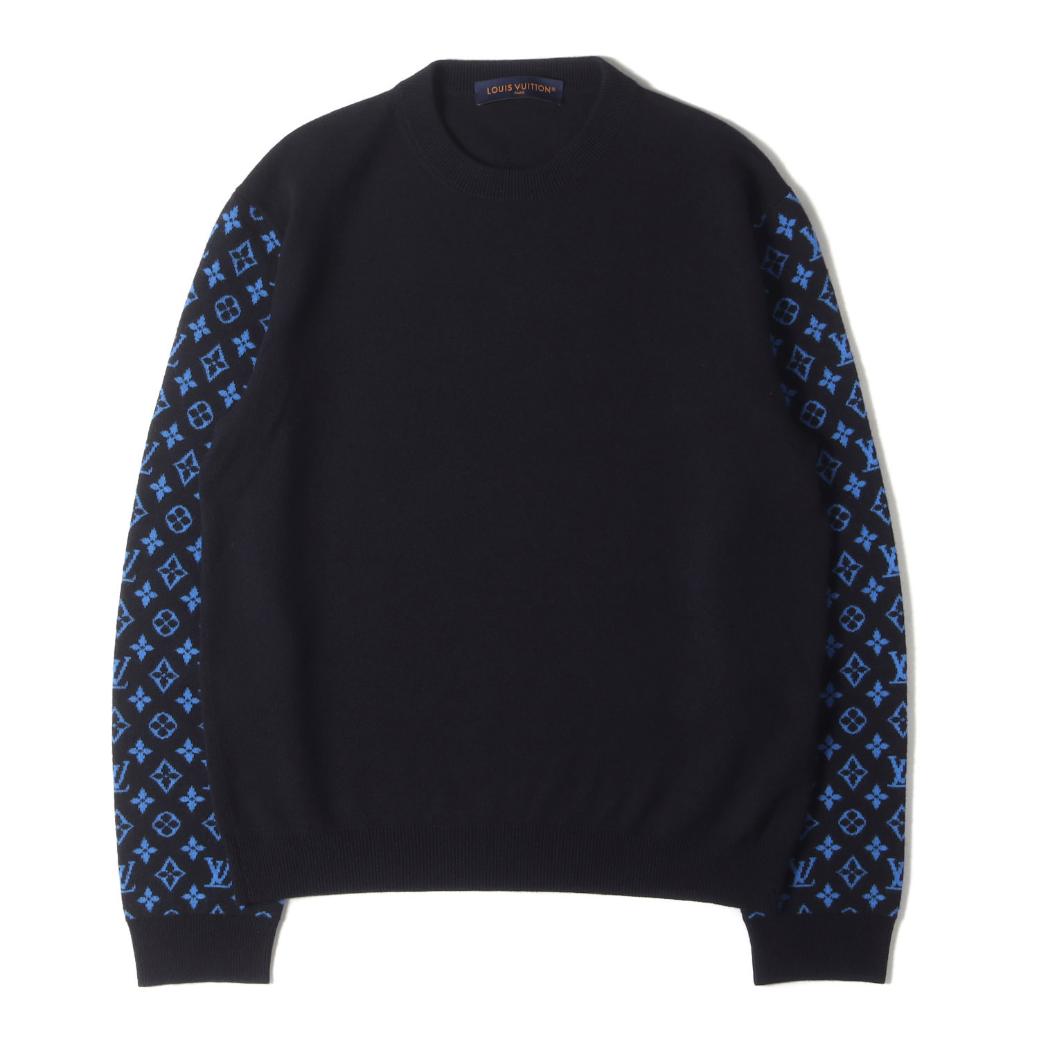 『未使用品』LOUIS VUITTON エンブロイダードウールカーディガン　M 未使用品』LOUIS VUITTON エンブロイダードウールカーディガンM