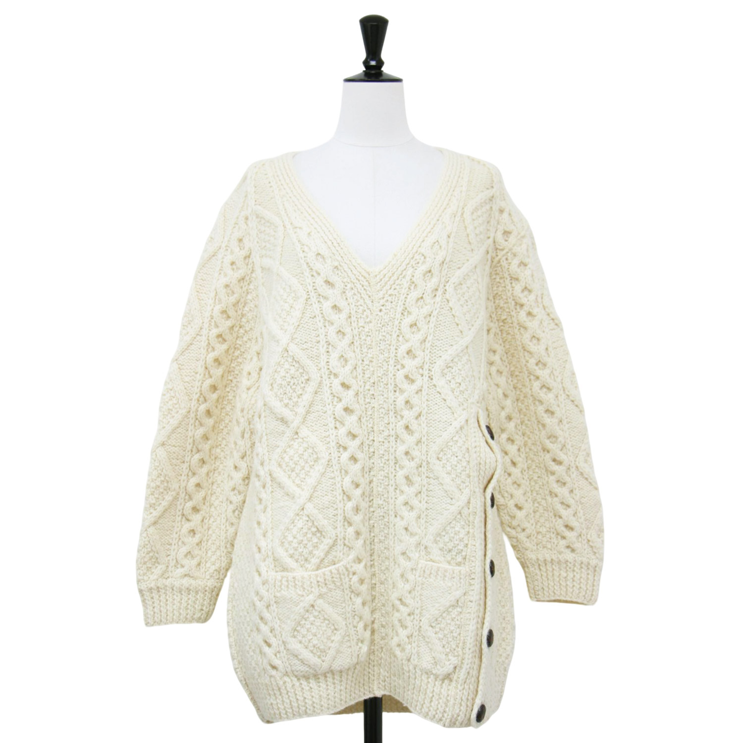 楽天市場】77circa / 77サーカ circa make fisherman childen sweater 