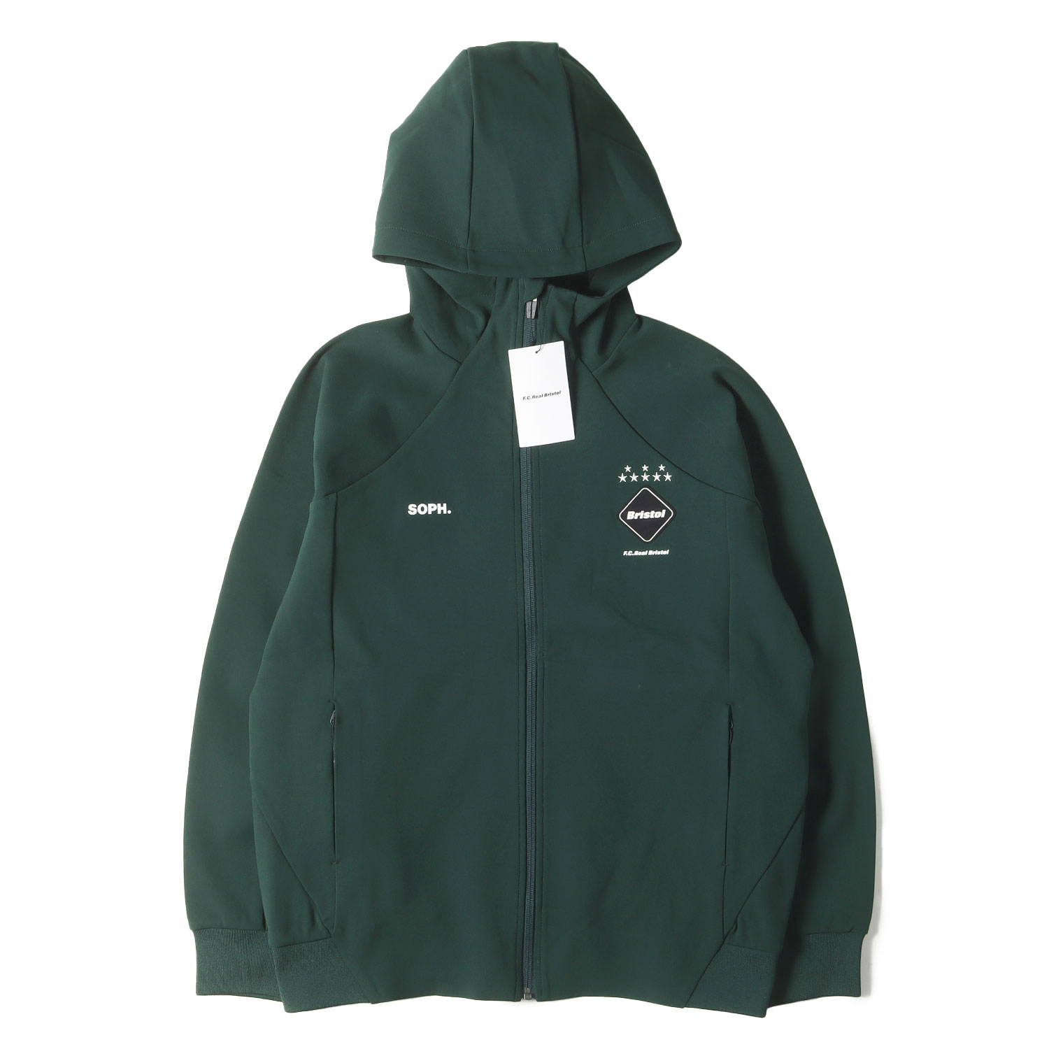 【XXL】FCRB ストレッチ ベンチレーション アンセムジャケット 緑 XXL】FCRB ストレッチ ベンチレーション アンセムジャケット 緑