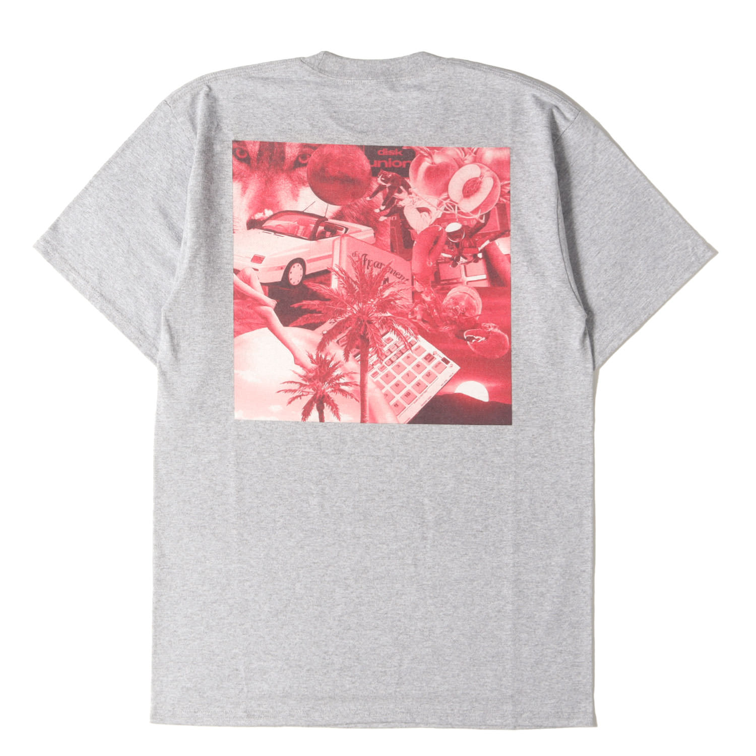 STABRIDGE スタブリッジ Tシャツ グレー サイズ:M | 25SS diskunion the Apartment グラフィック クルーネック Tシャツ (Cover Art T-Shirt) | トップス カットソー 半袖 | コラボ【メンズ】【K4857】｜ブランド古着のBEEGLE by Boo-Bee
