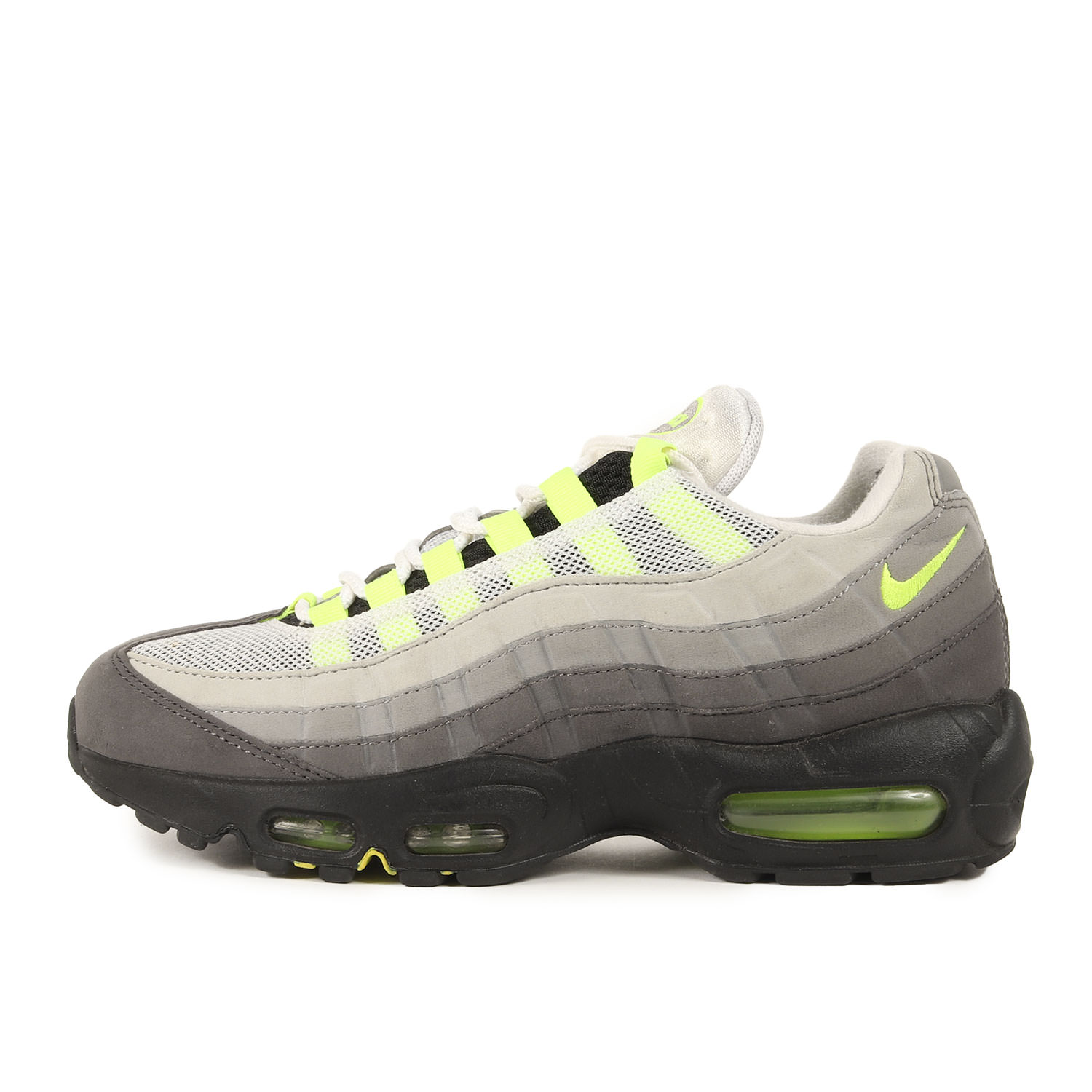 NIKE ナイキ サイズ:25.5cm | AIR MAX 95 OG VOLT (2017年製 / 554970-071) | エアマックス95 | ブラック ボルト | US7.5 | ローカット スニーカー シューズ 靴【メンズ】【中古】【K4777】