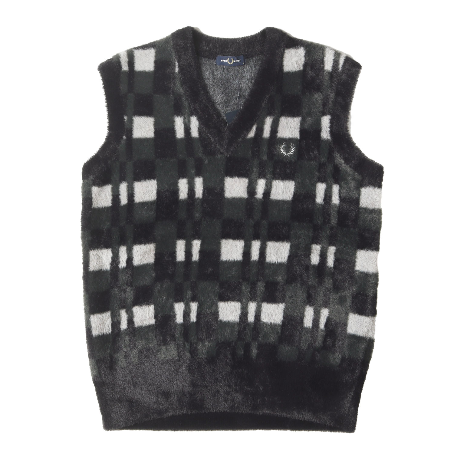楽天市場】フレッドペリー ニット ベスト ユニセックス FRED