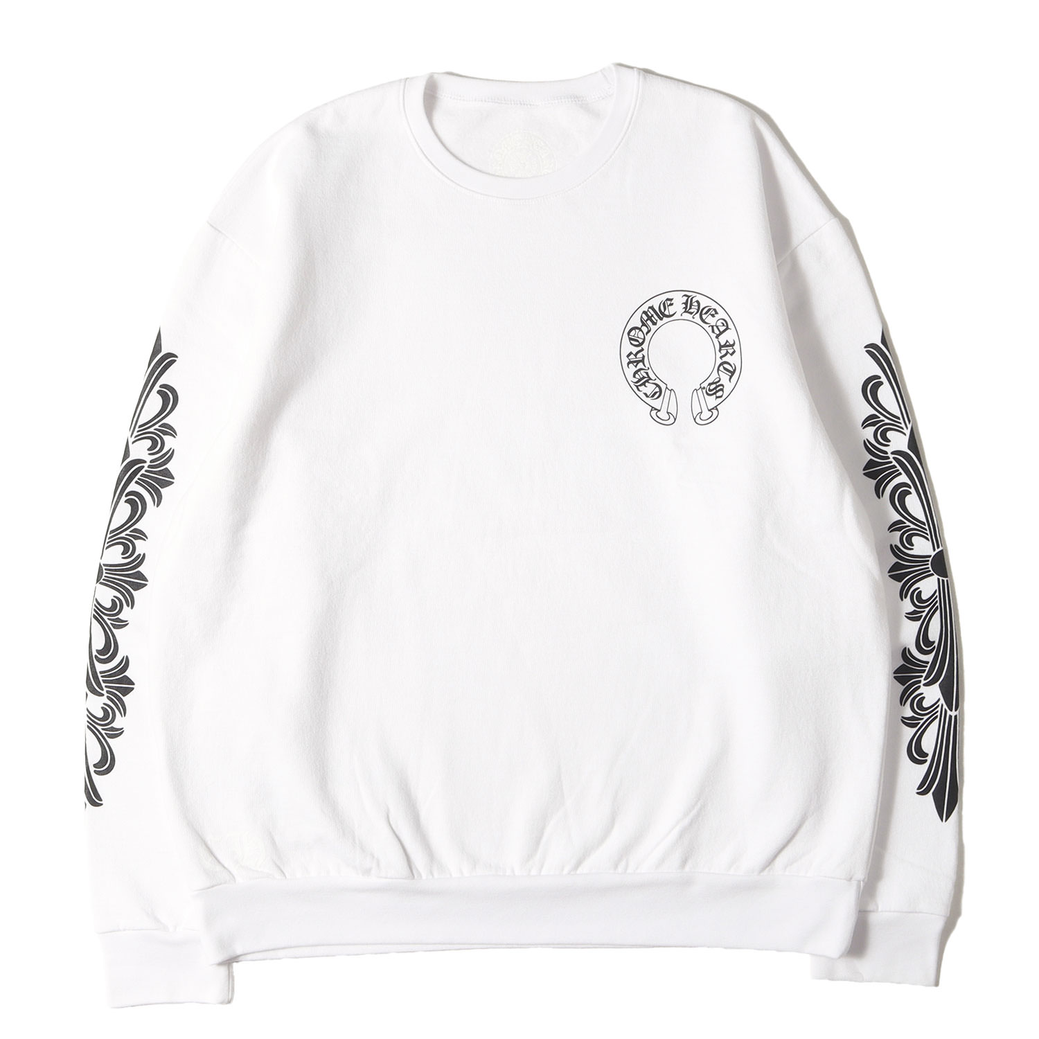 楽天市場】CHROME HEARTS クロムハーツ スウェット ホワイト 白 サイズ 